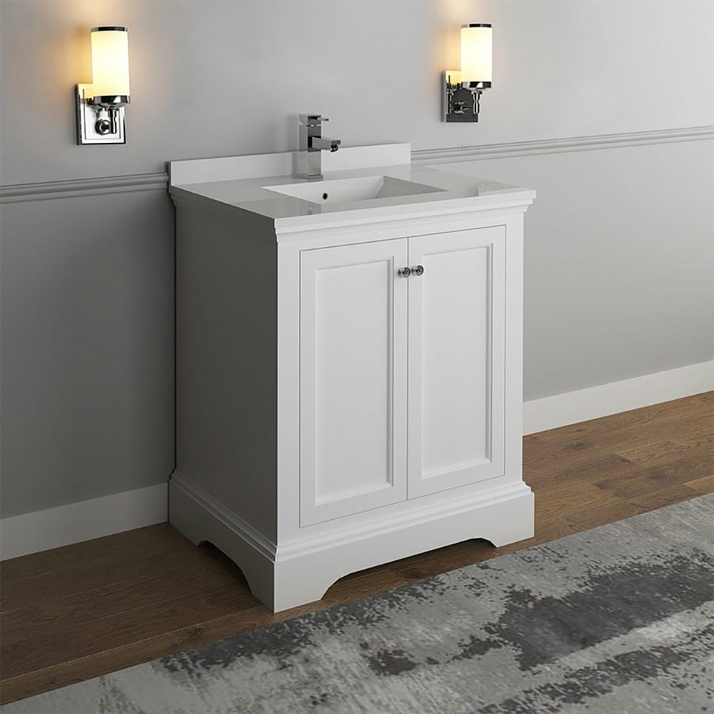 Fresca FCB2430WHM-CWH-U Bath-Vanity-Combo - View #4