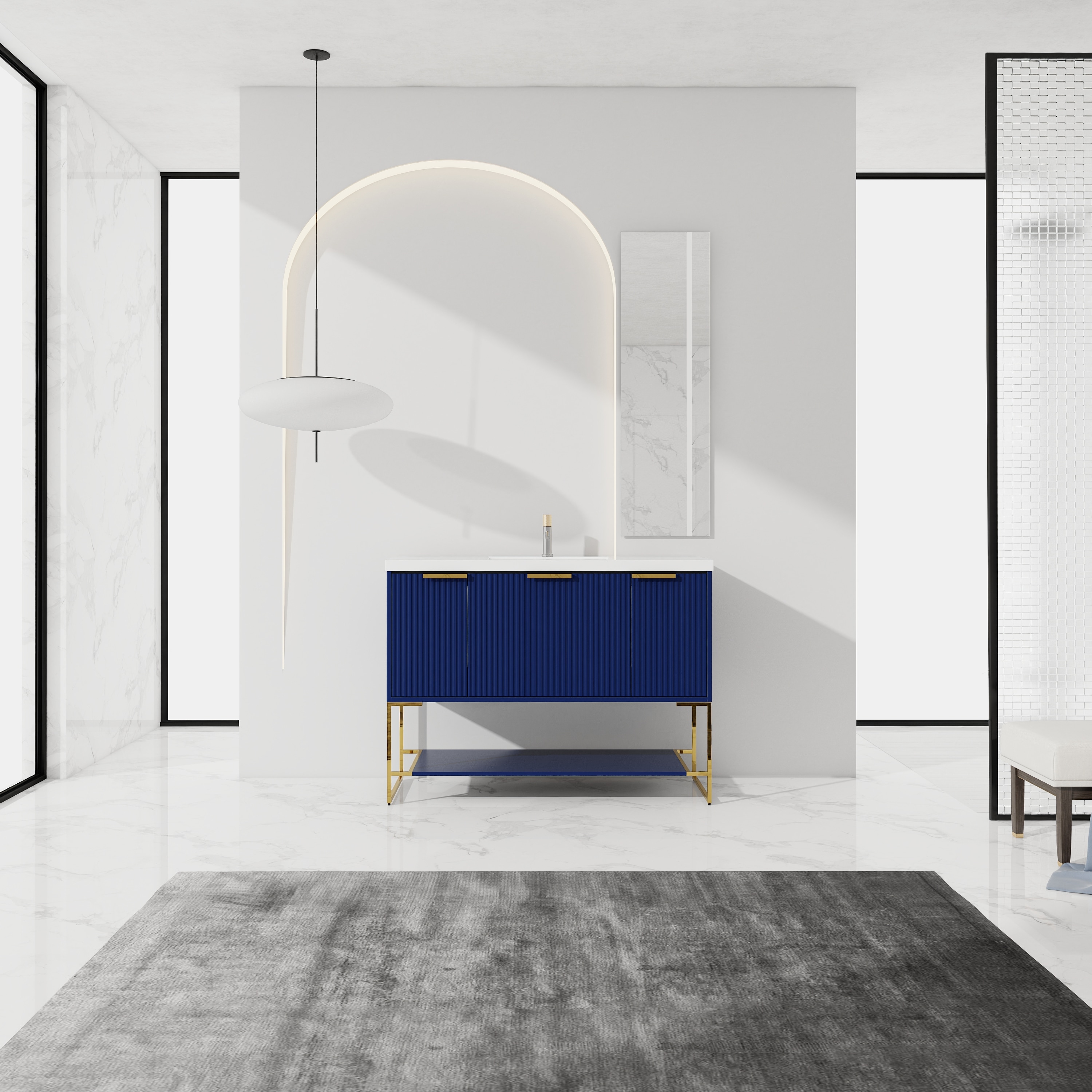 WELLFOR GLEM-46655 Bath-Vanity-Combo - View #4