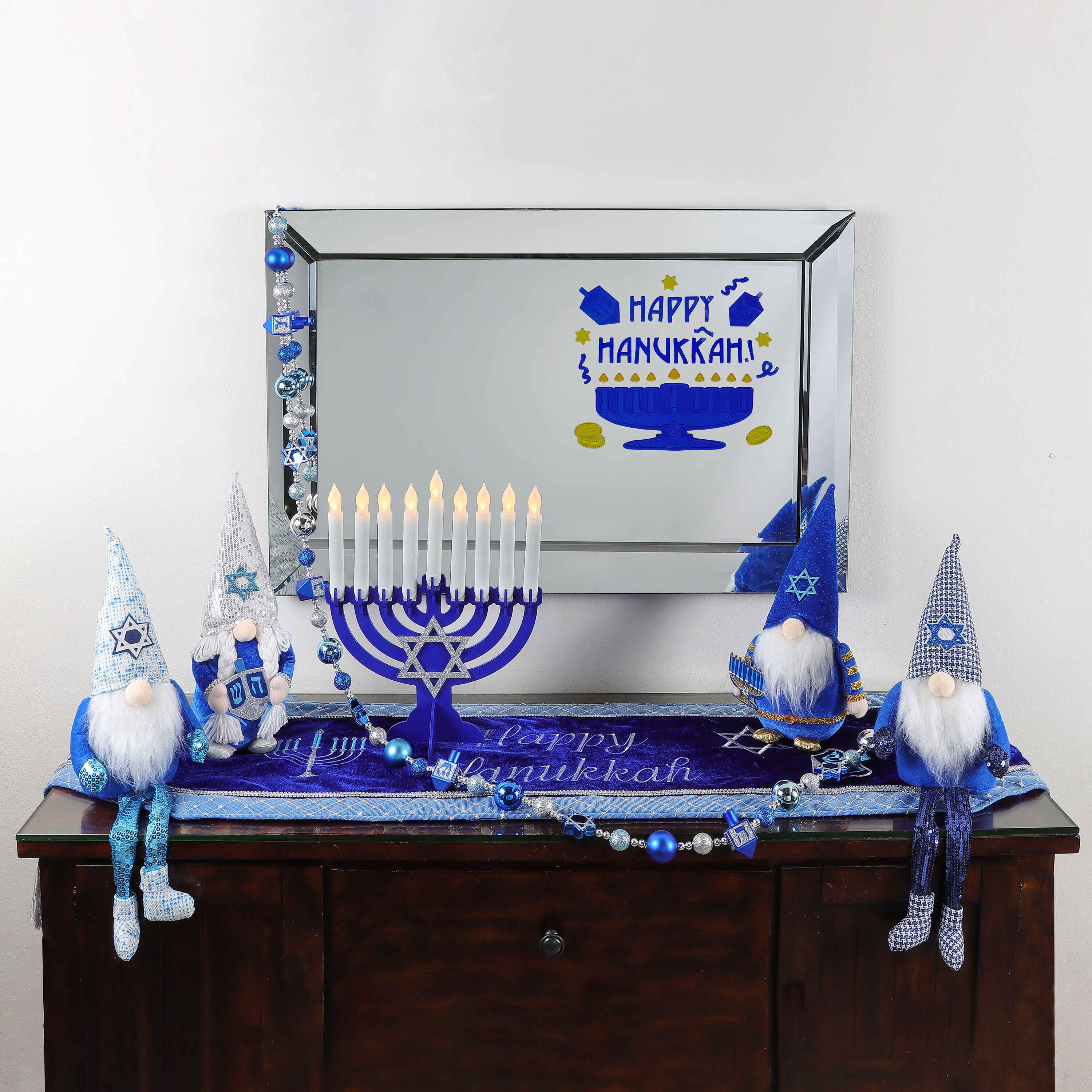 Holiday Living LW01-MXRG152B Indoor-Hanakkah-Decor - View #9