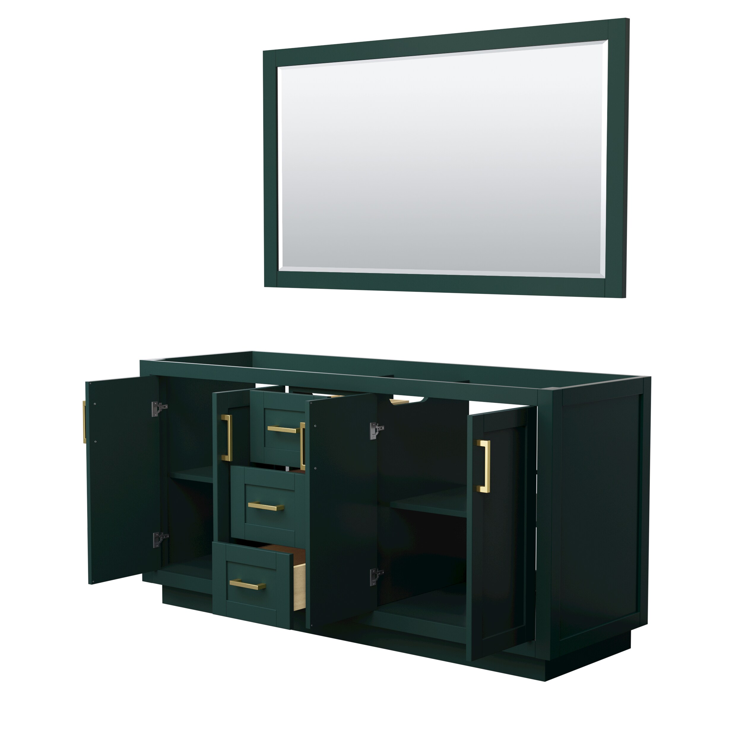 Wyndham Collection WCF292966DGDCXSXXM58 vanities - View #2