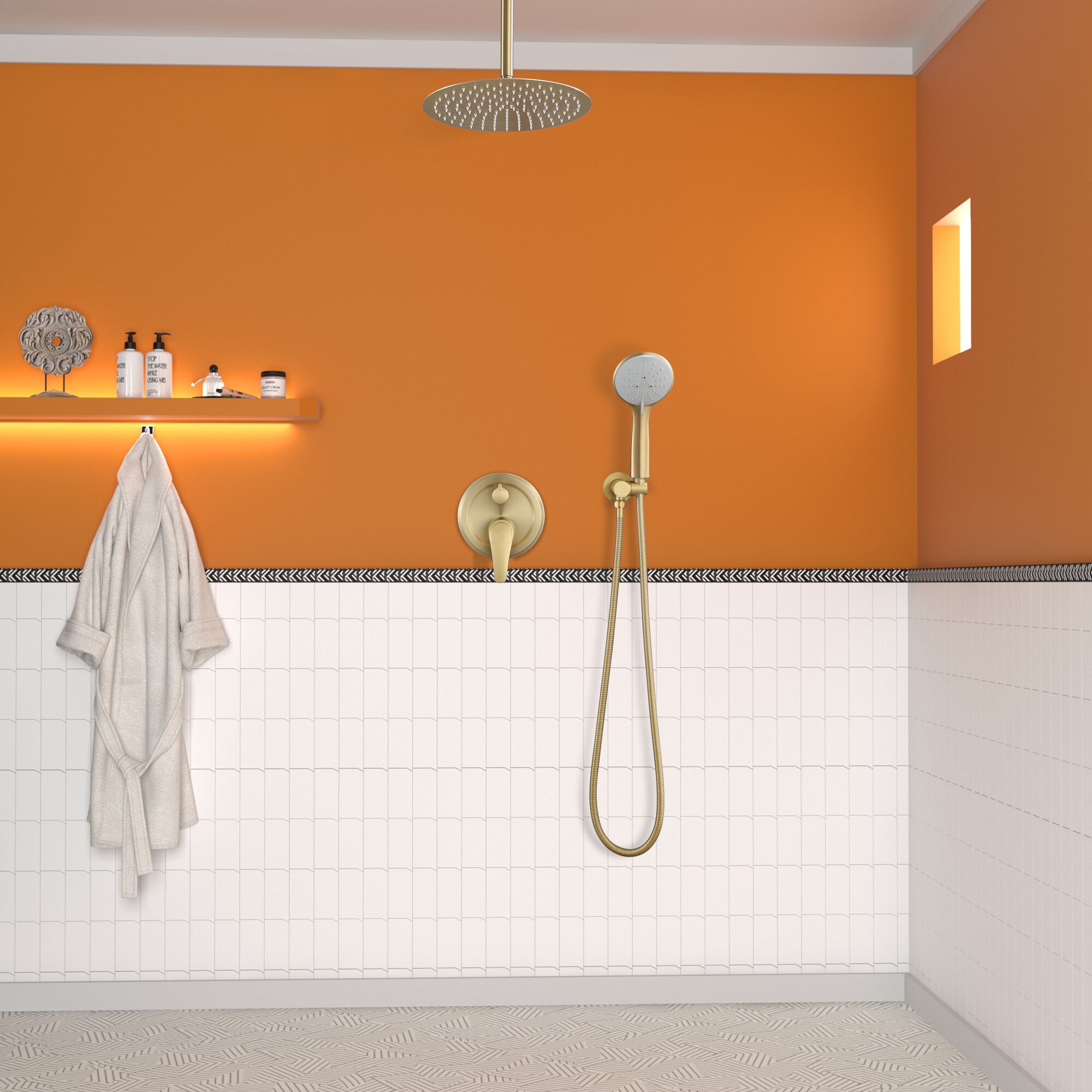 CASAINC CS3533-10MB Showerhead-Bar-Panels - View #2