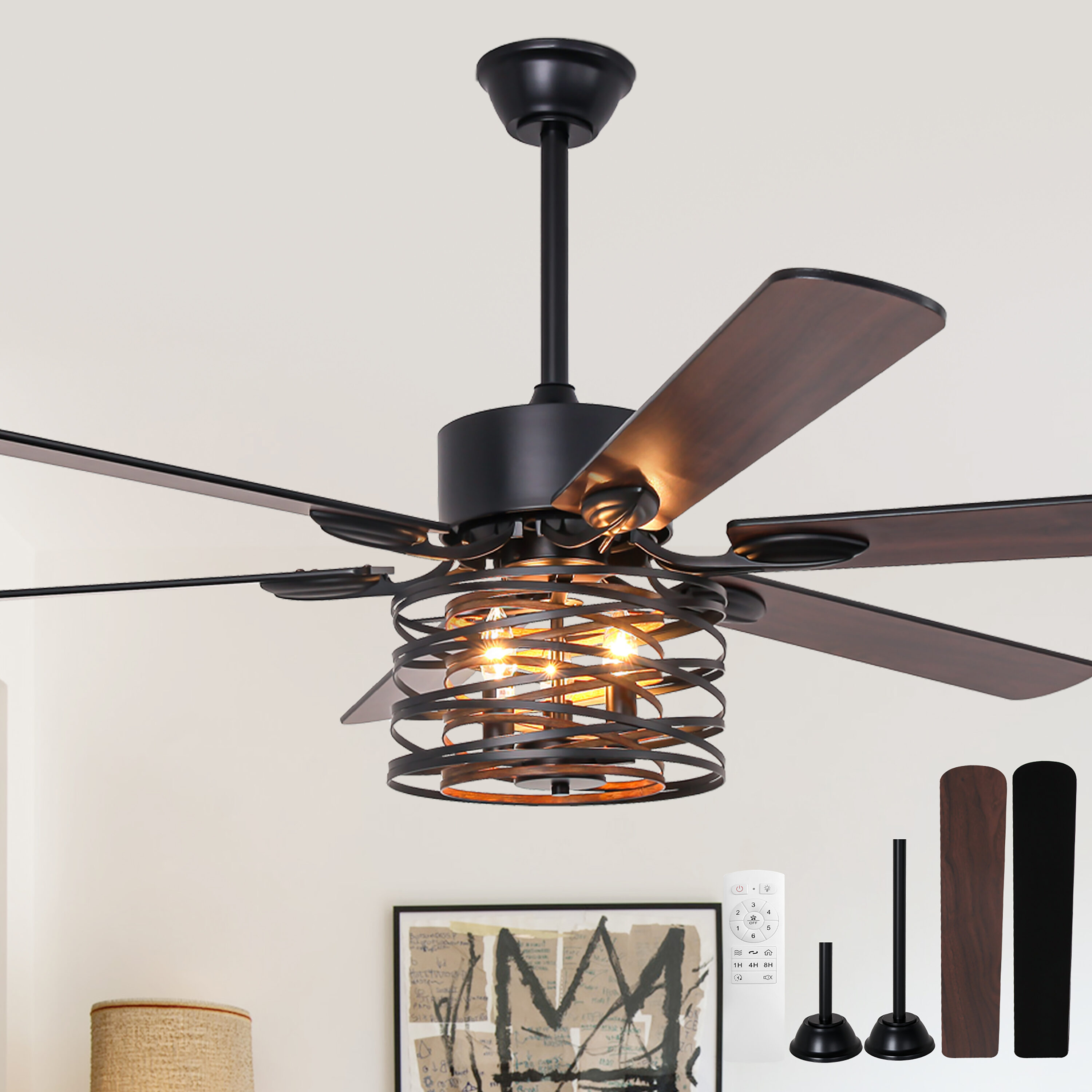 Cusp Barn CS65P07 Ceiling-Fans - View #10