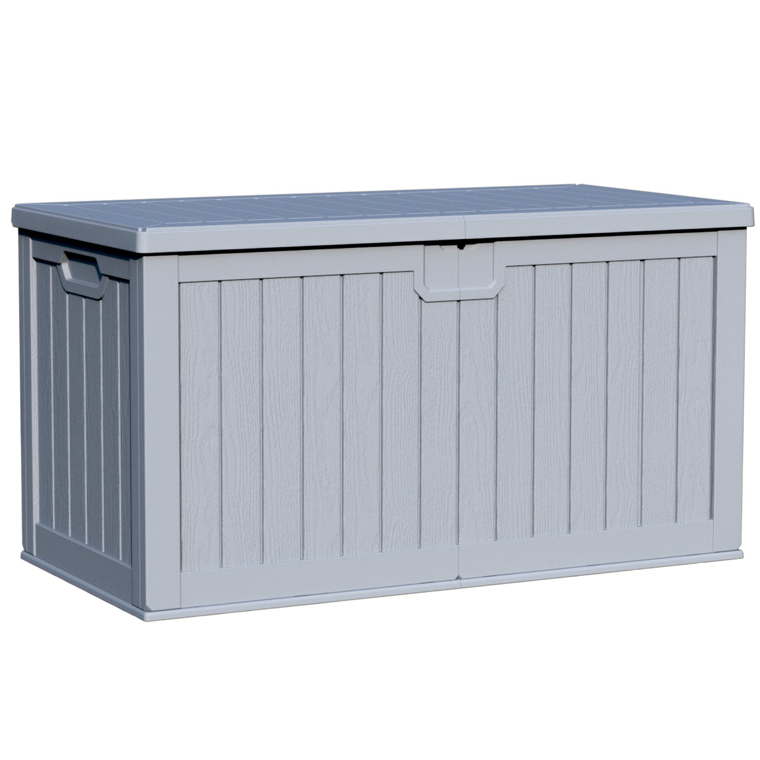 Patiowell WES-0641-4 230-Gallon Gray Plastic Deck Box