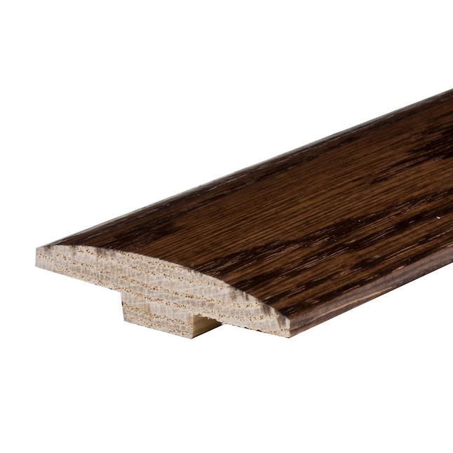 Flexco Tapenade 0.46-in T x 2-in W x 78-in L Solid Wood Floor T-moulding Flexco Tapenade 0.46-in T x 2-in W x 78-in L Solid Wood Floor T-moulding