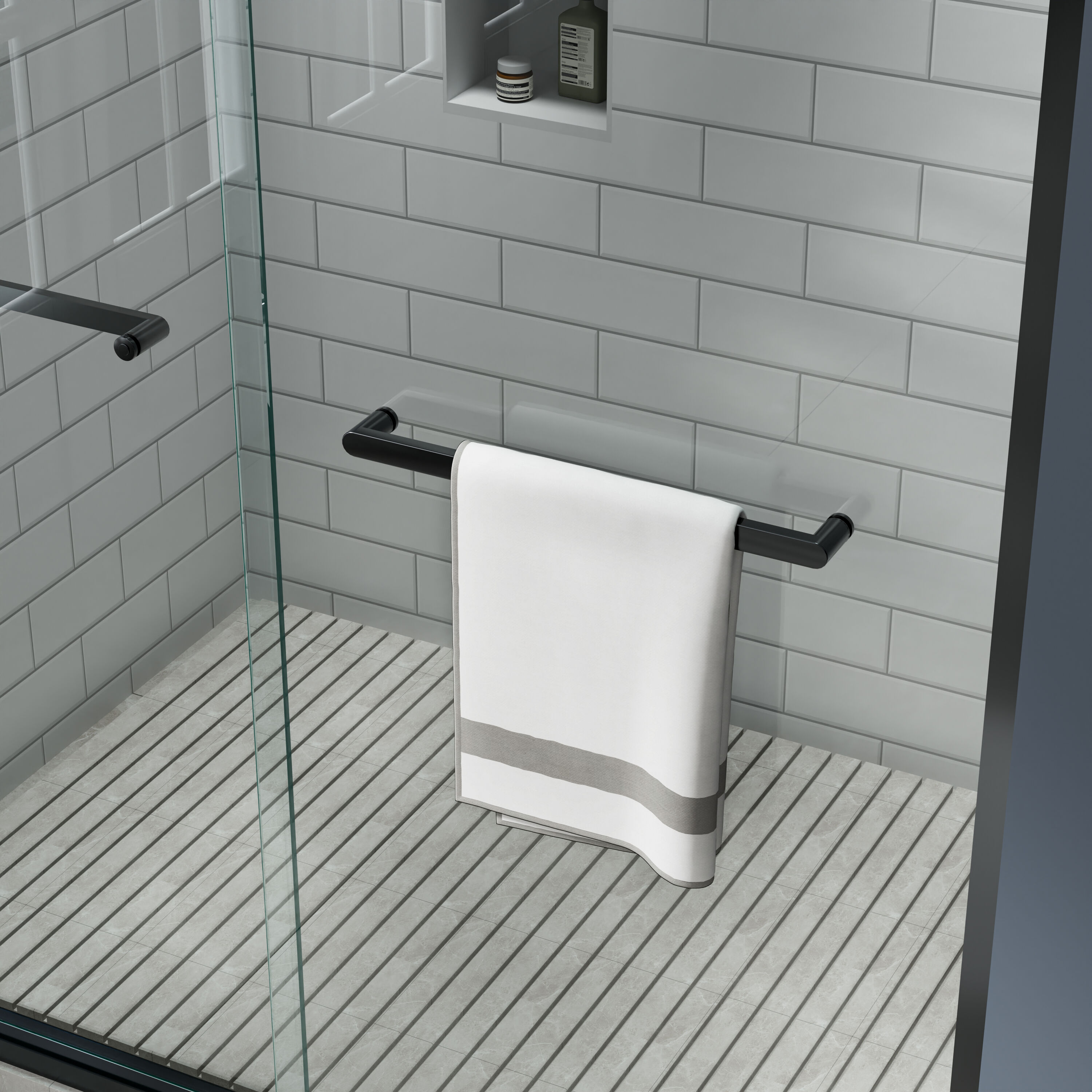 Forclover CBF-SD3472BFMB Shower-Doors - View #12