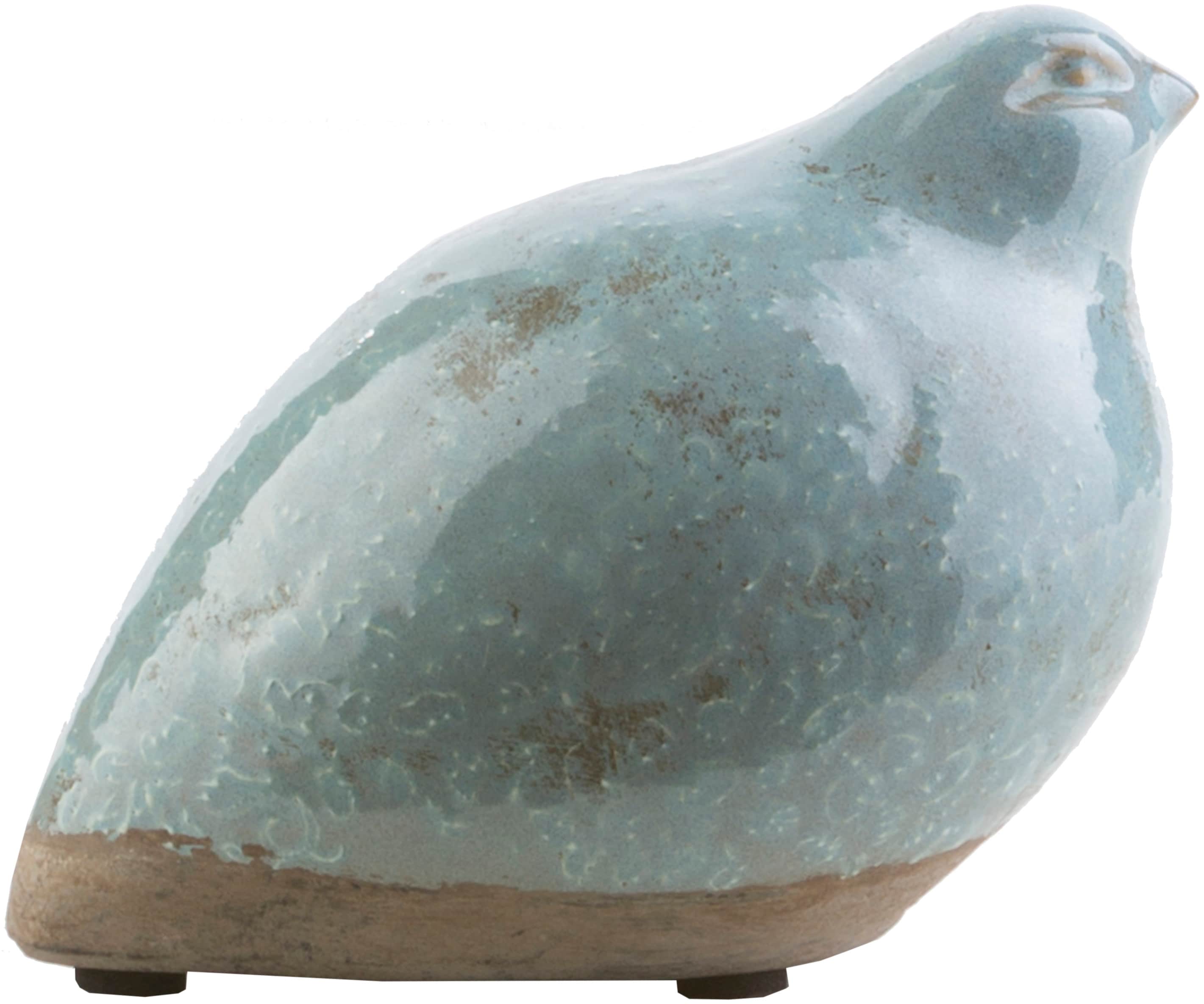 Livabliss LCL603-M Green Ceramic Art deco Vase