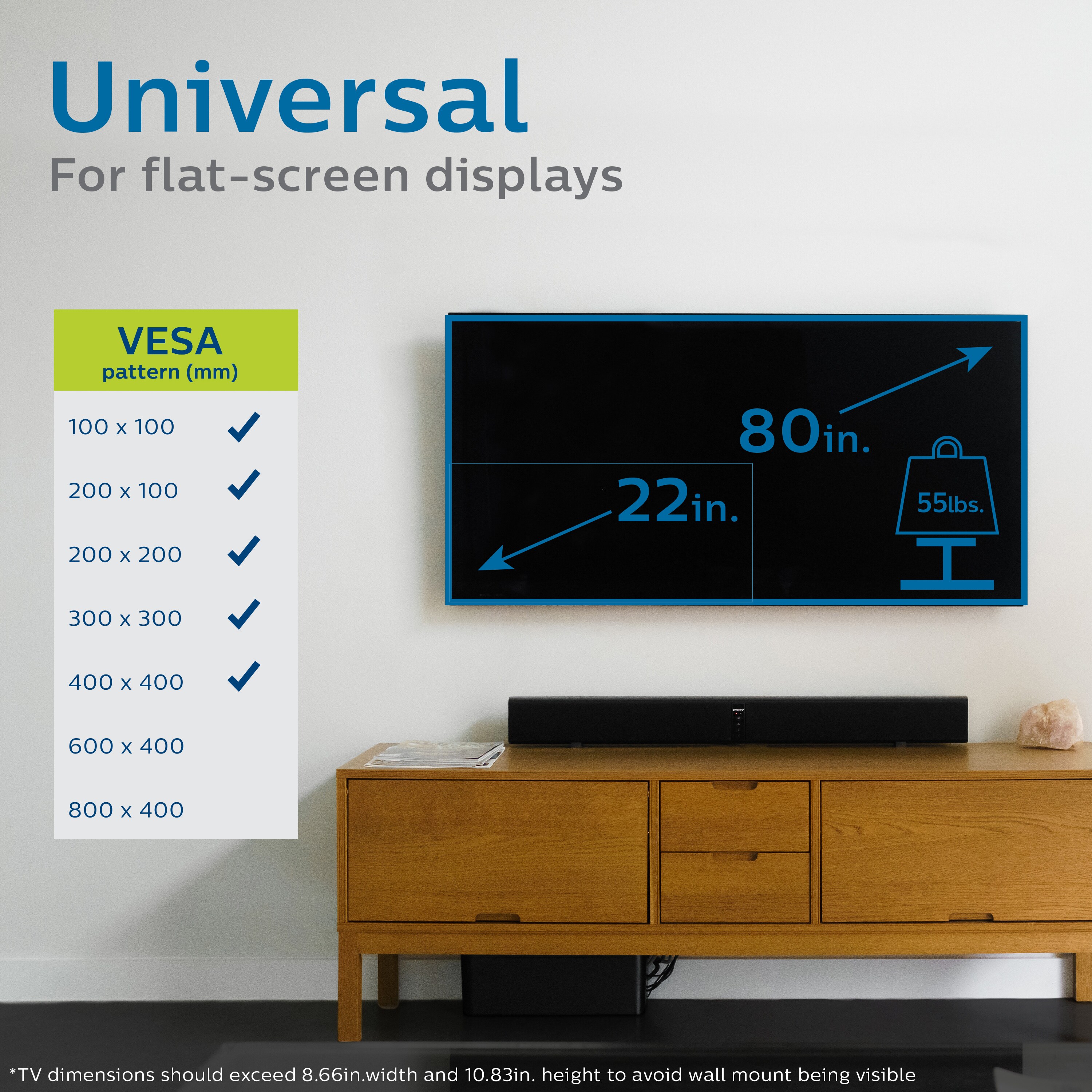 Philips SQM9442 27 Tv-Mounts - View #4