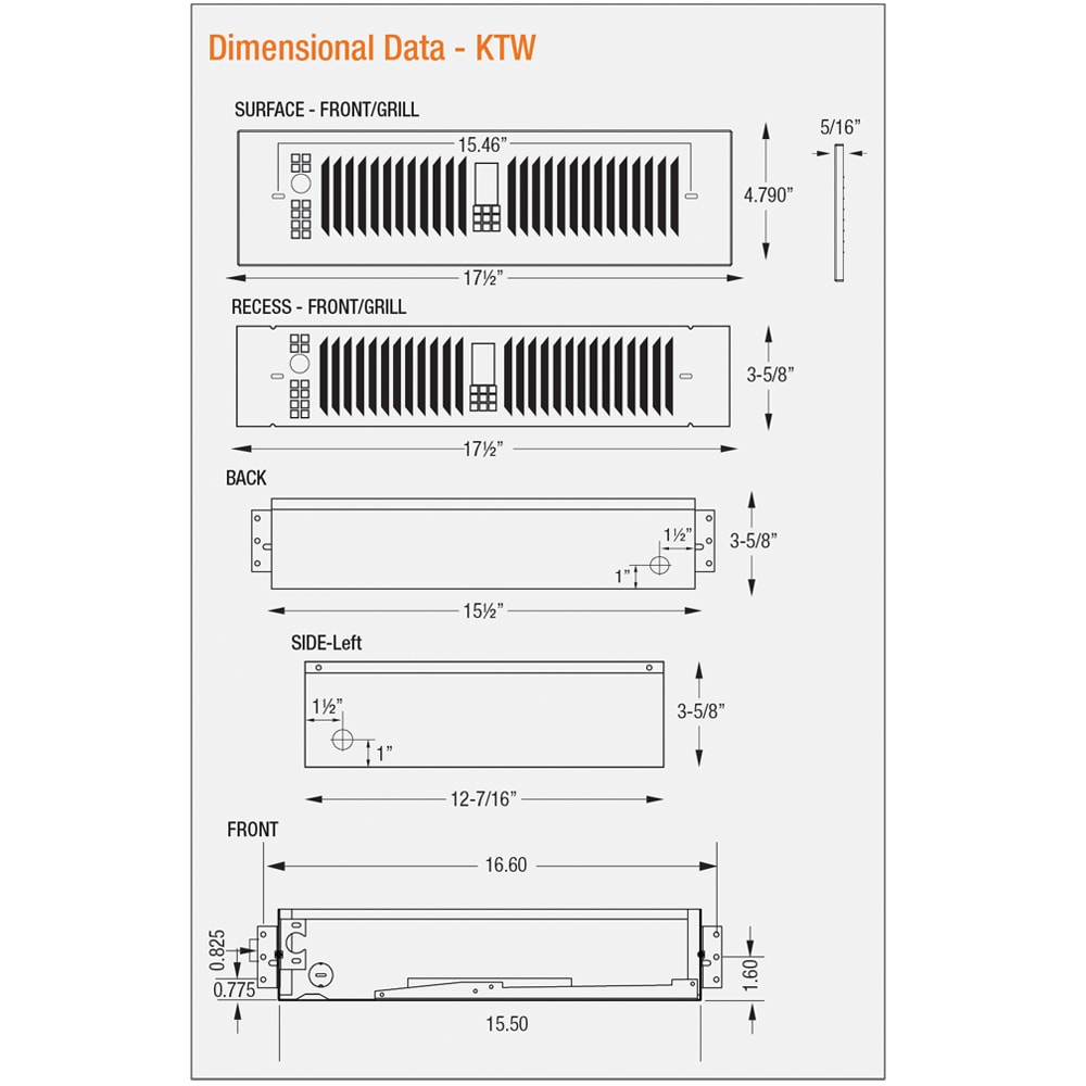 KING KTW2415-HLS-RG-B Portable-Electric-Heat - View #6