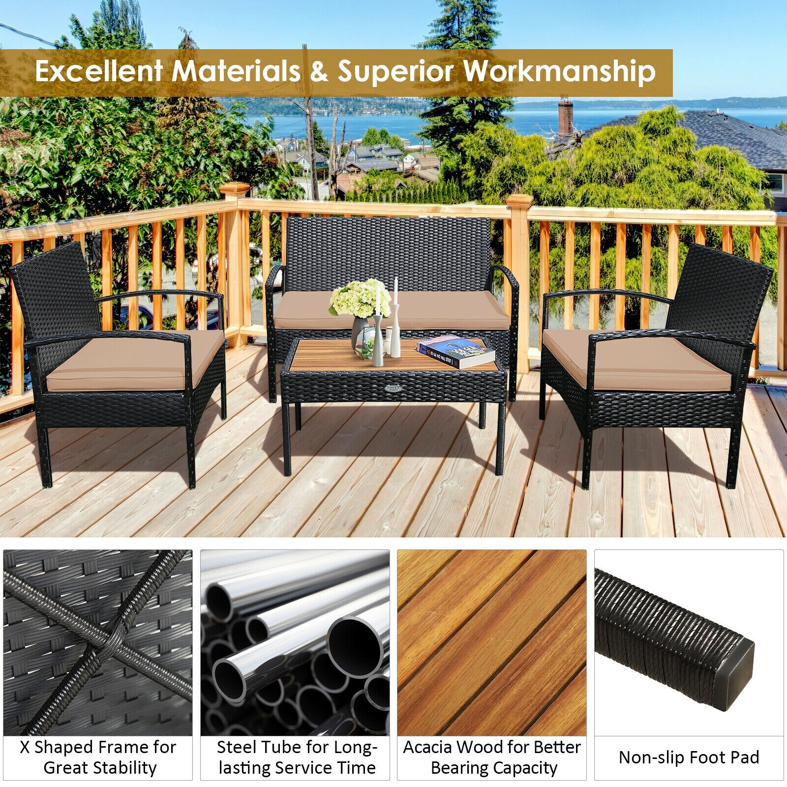 CASAINC WF-HW67328BN Patio-Conversation-Sets - View #9