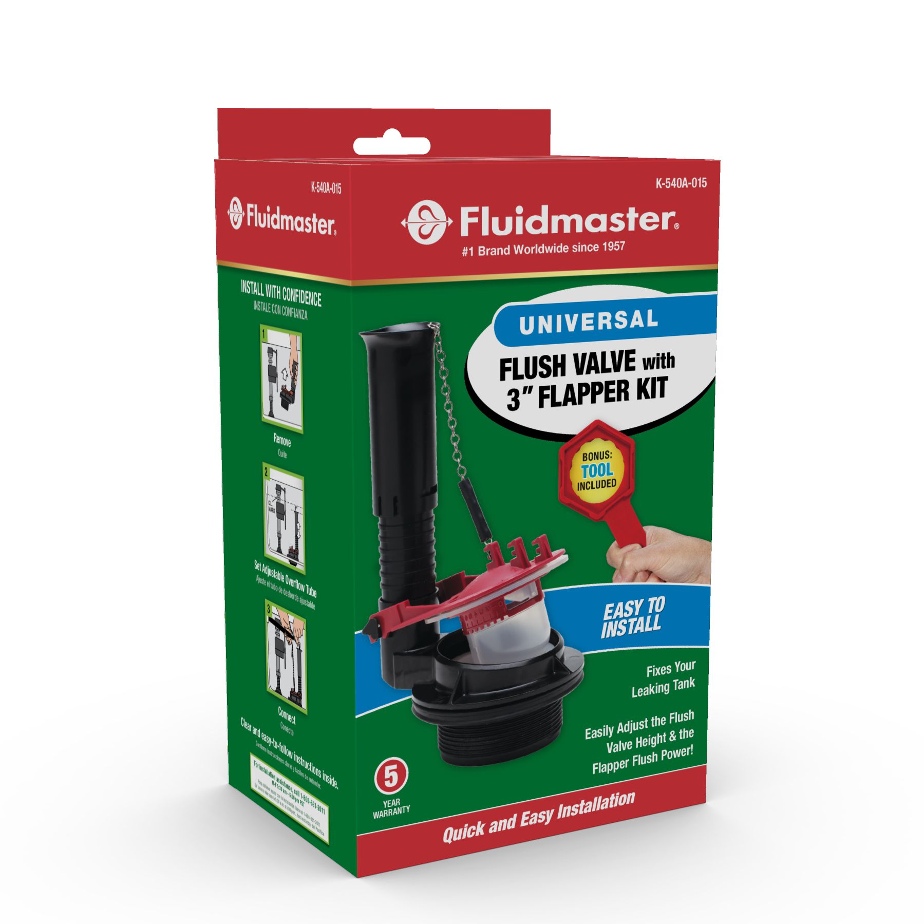 Fluidmaster K-540A-015-T5 Toilet-Flush-Valves-Repair-Parts - View #4