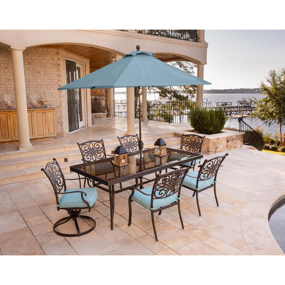 Hanover TRADDN7PCSW2G-SU-B Patio-Dining-Sets - View #10