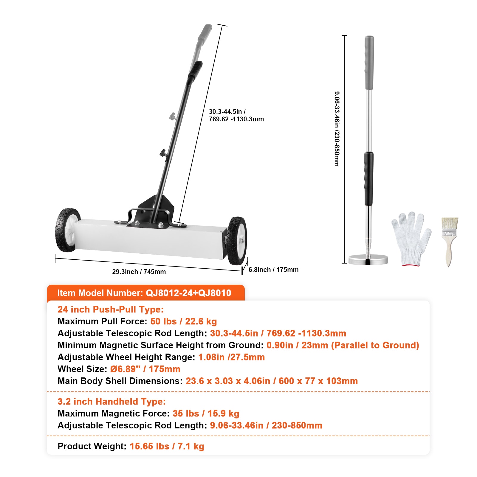 VEVOR SCCXQSQTZ24304454V0 Magnetic-Tools - View #7