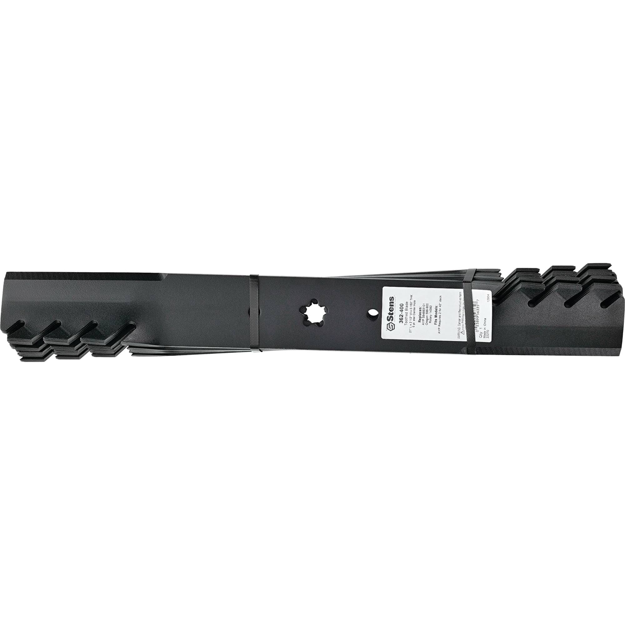 TriLink 362-400-6 42-in Deck Standard Mower Blade for Riding Lawn 6 -Pack
