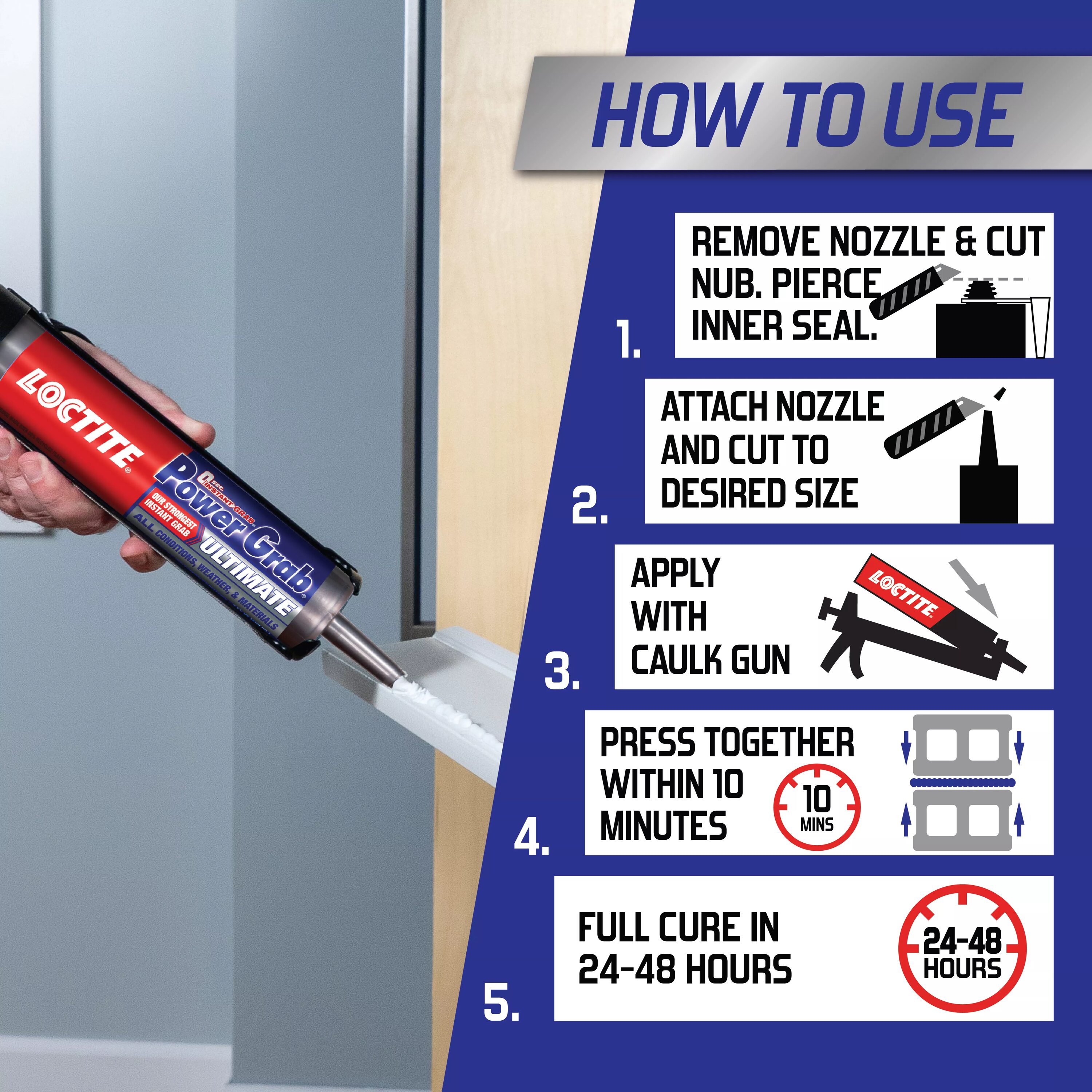 LOCTITE Power Grab 2999434 Construction-Adhesive - View #3