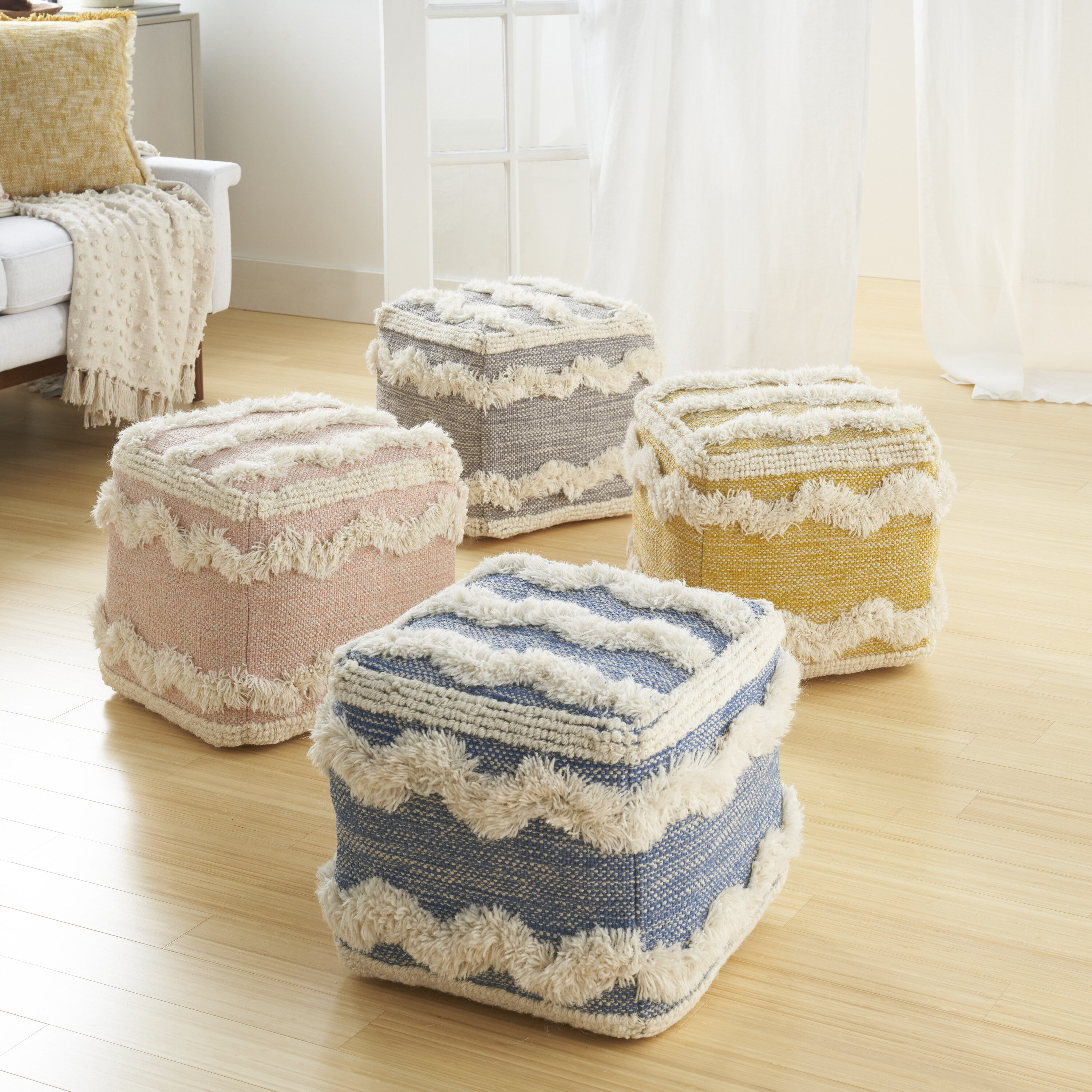 Mina Victory 798019071455 Indoor-Ottomans - View #3