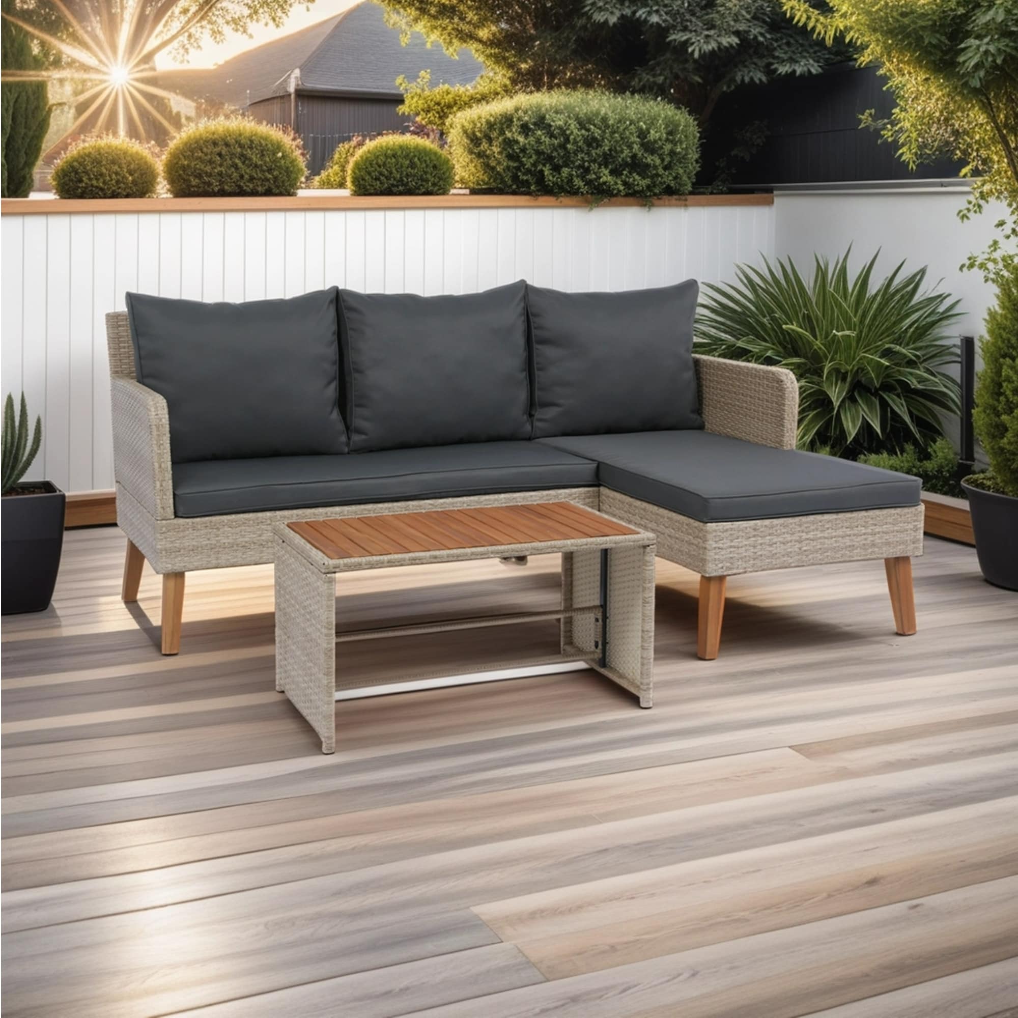 EXTRAUP YHLW329S00037 Patio-Conversation-Sets - View #4