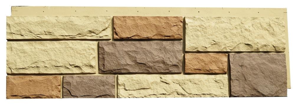 NextStone RRP-NEM-4 Random Rock 19 Square feet New England mocha Faux stone veneer