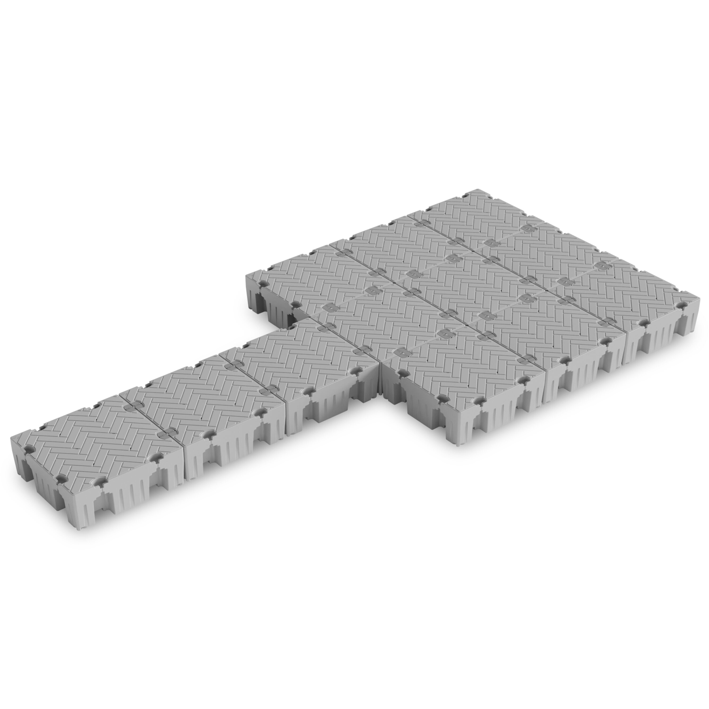 Tommy Docks TDFXT-241212 Flexx 24' Extended Platform Floating Dock Package