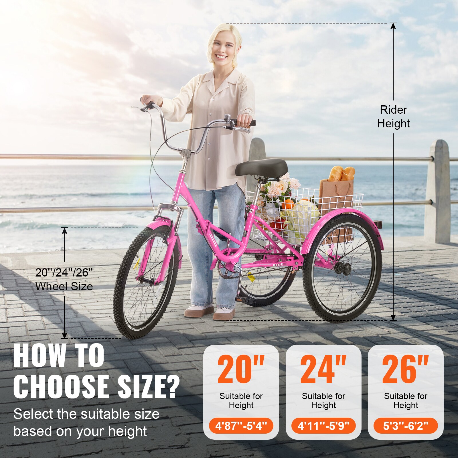 VEVOR ZDKRLSLCFS26FBC26V0 bikes - View #6