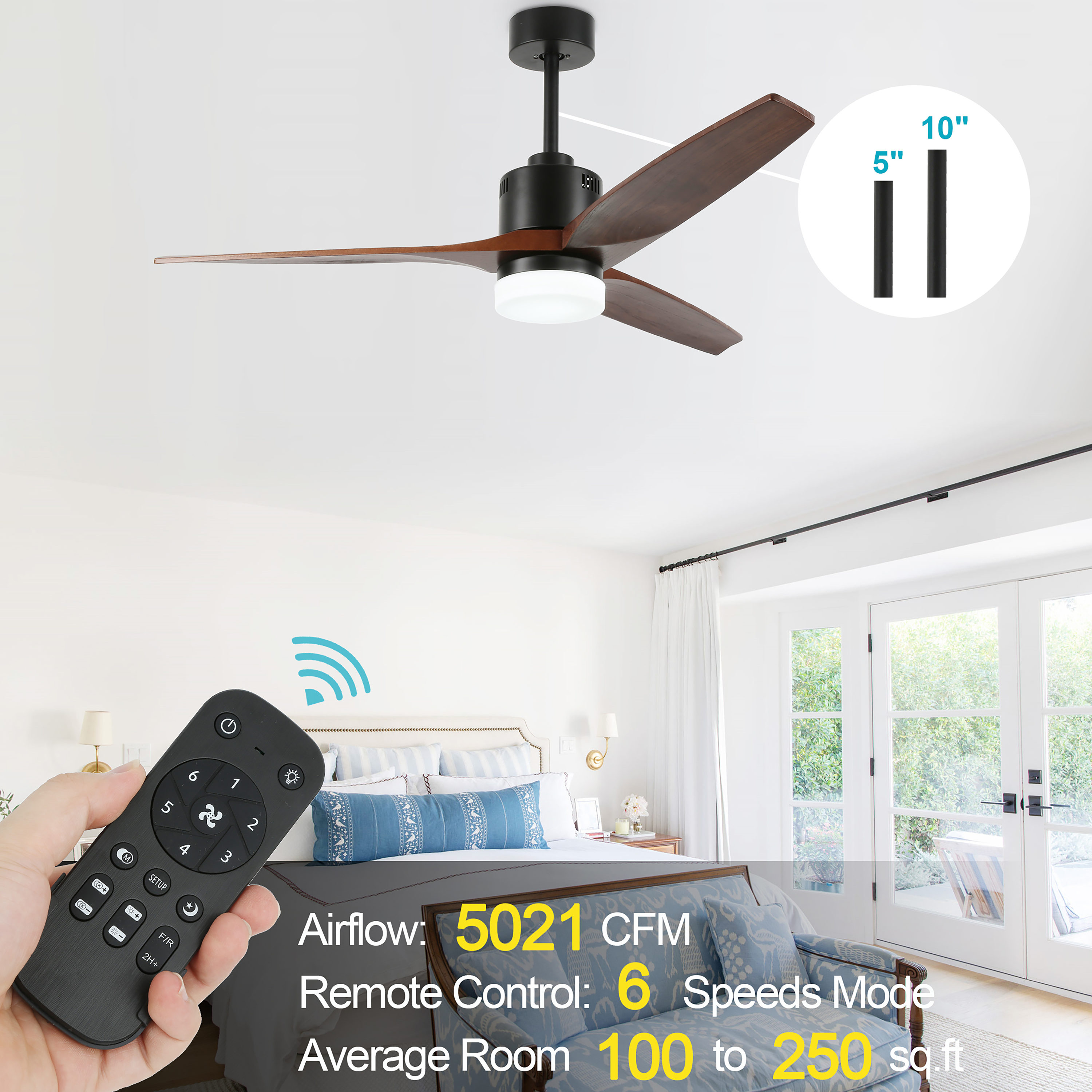 Cusp Barn DC5208 Ceiling-Fans - View #7