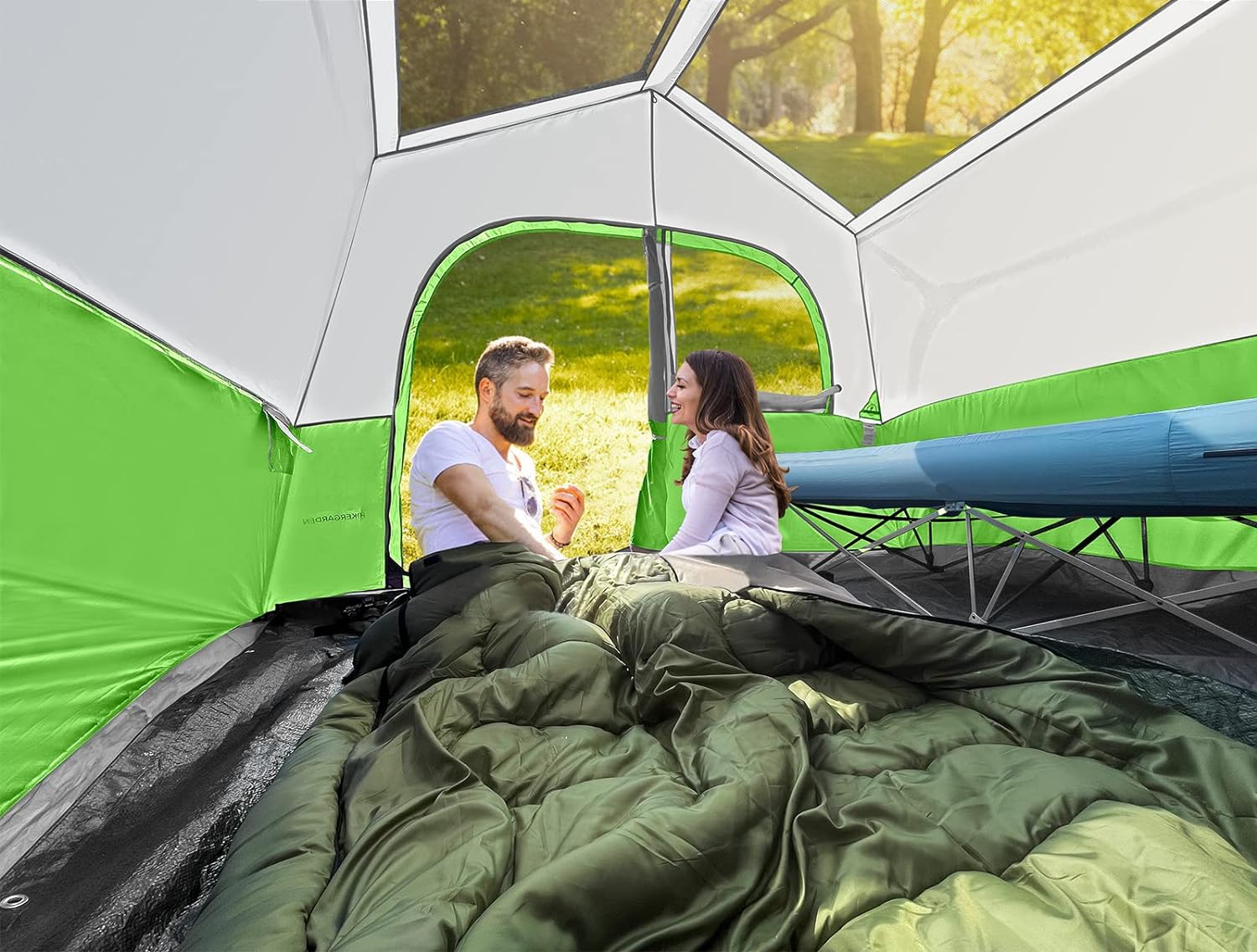 Damerin Tents Polyester 6-person Tent In The Tents Department At Lowes.com