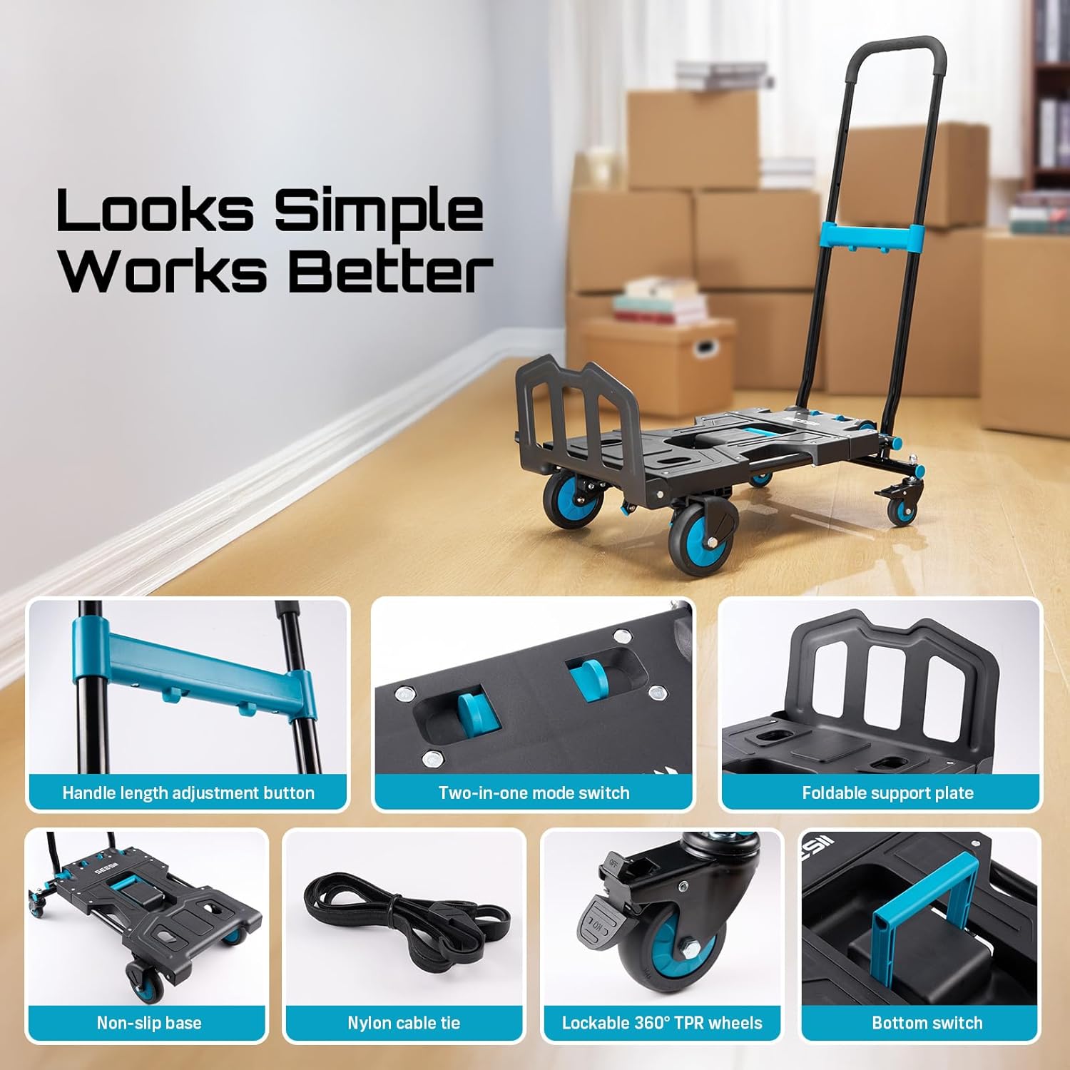 SeeSii HT01 Hand-Truck-Dollies - View #6