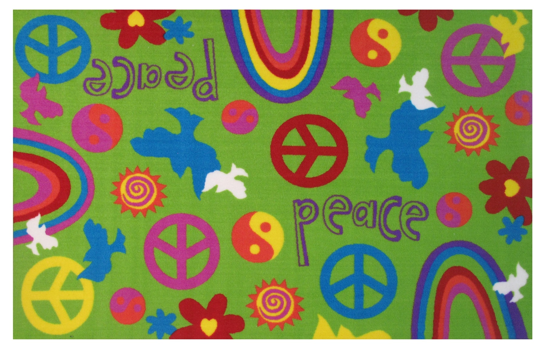 Fun Rugs FT-40 3958 Fun Time 3 X 4 (ft) Multi-color Indoor Area Rug