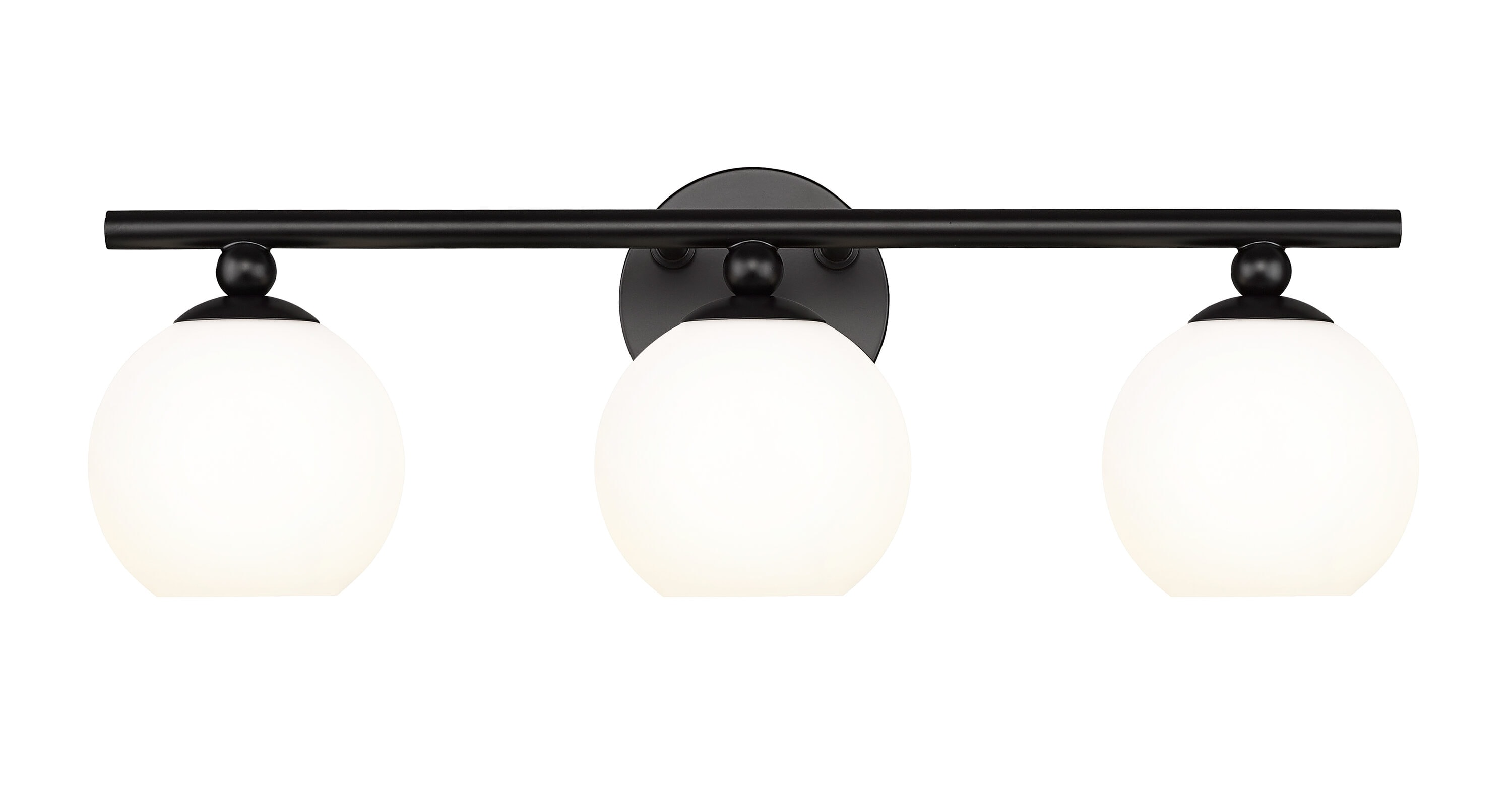 Z-Lite 1100-3V-MB Neoma 21.75-in 3 -Light Matte Black Modern/contemporary Vanity light