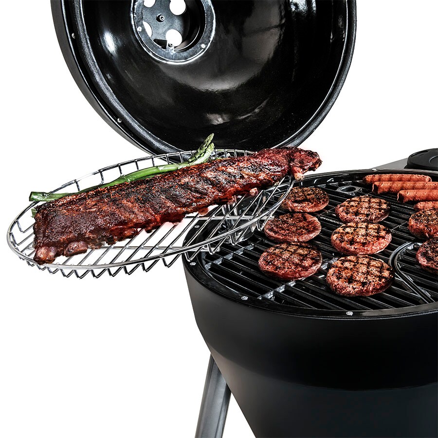 Char Broil Kamander 44.5 in W Black Kamado Charcoal Grill at Lowes