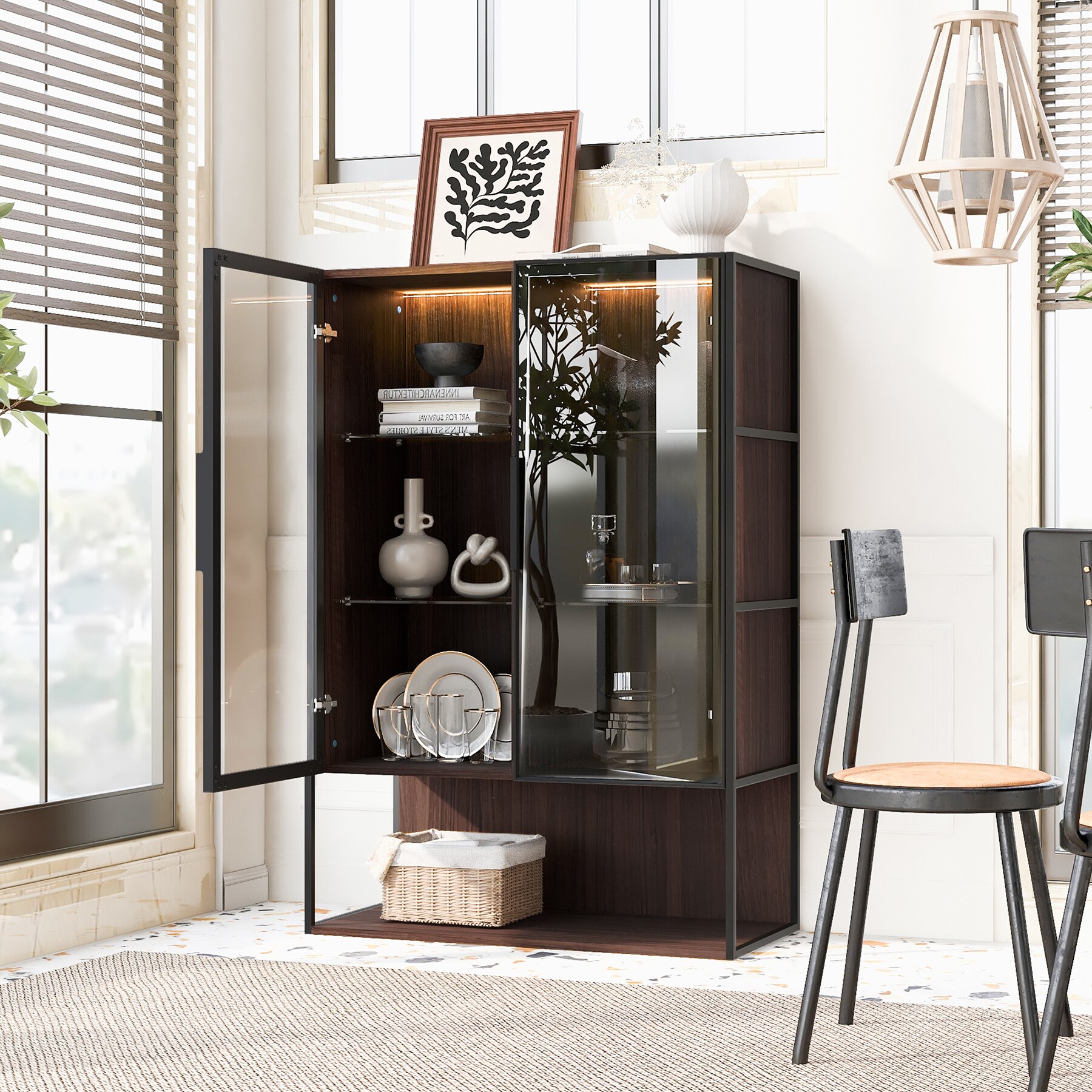 SINOFURN SYB930020BK Dining-Kitchen-Storarge - View #8