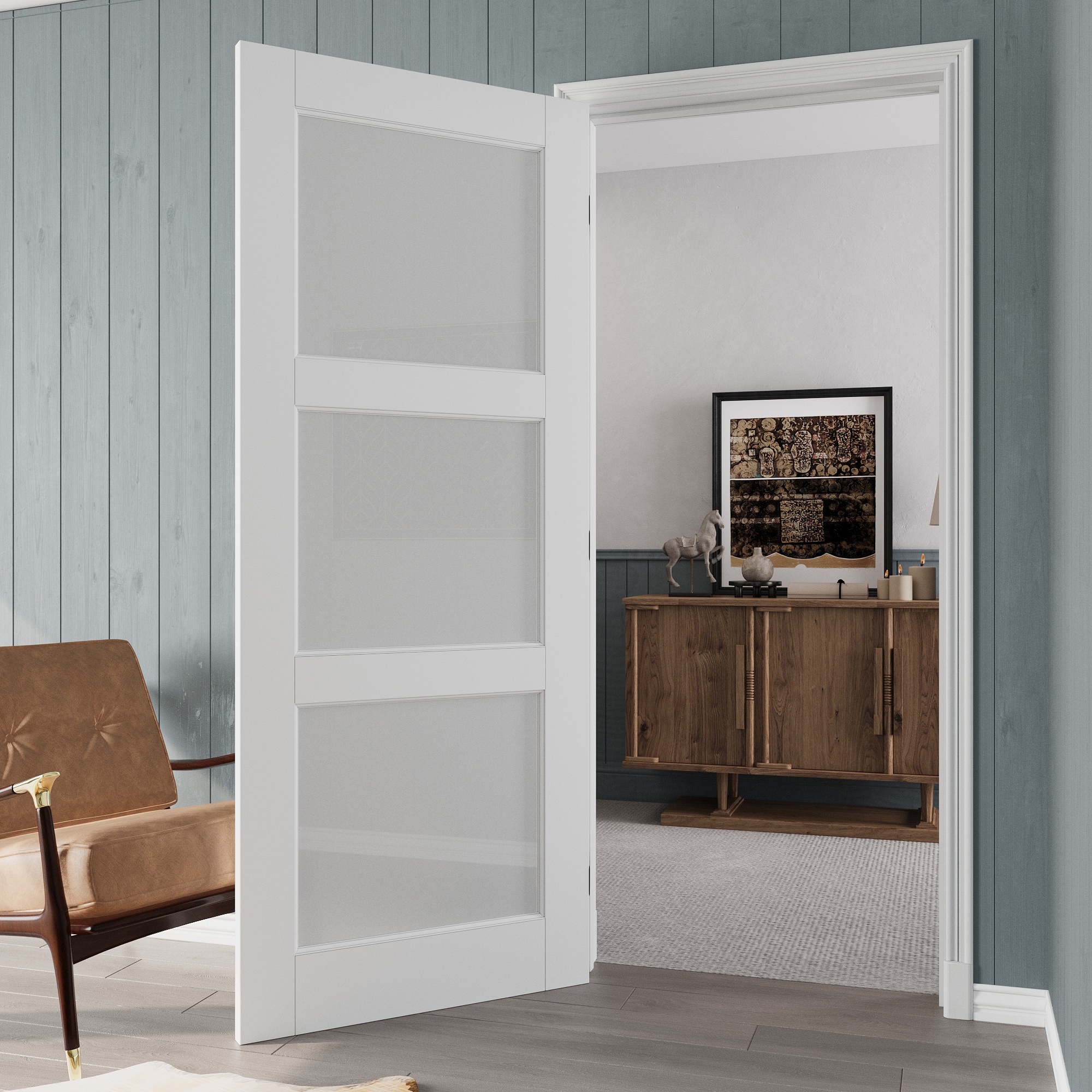 JUJUBON IN-PREPR-FM-SGBL-30R Pre-Hung-Doors - View #10