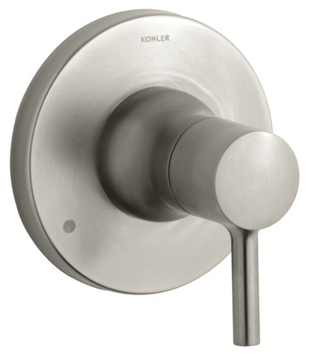 Kohler Vibrant Brushed Nickel 1 Handle Lever Shower Faucet Handle In The Shower Faucet Handles 2087