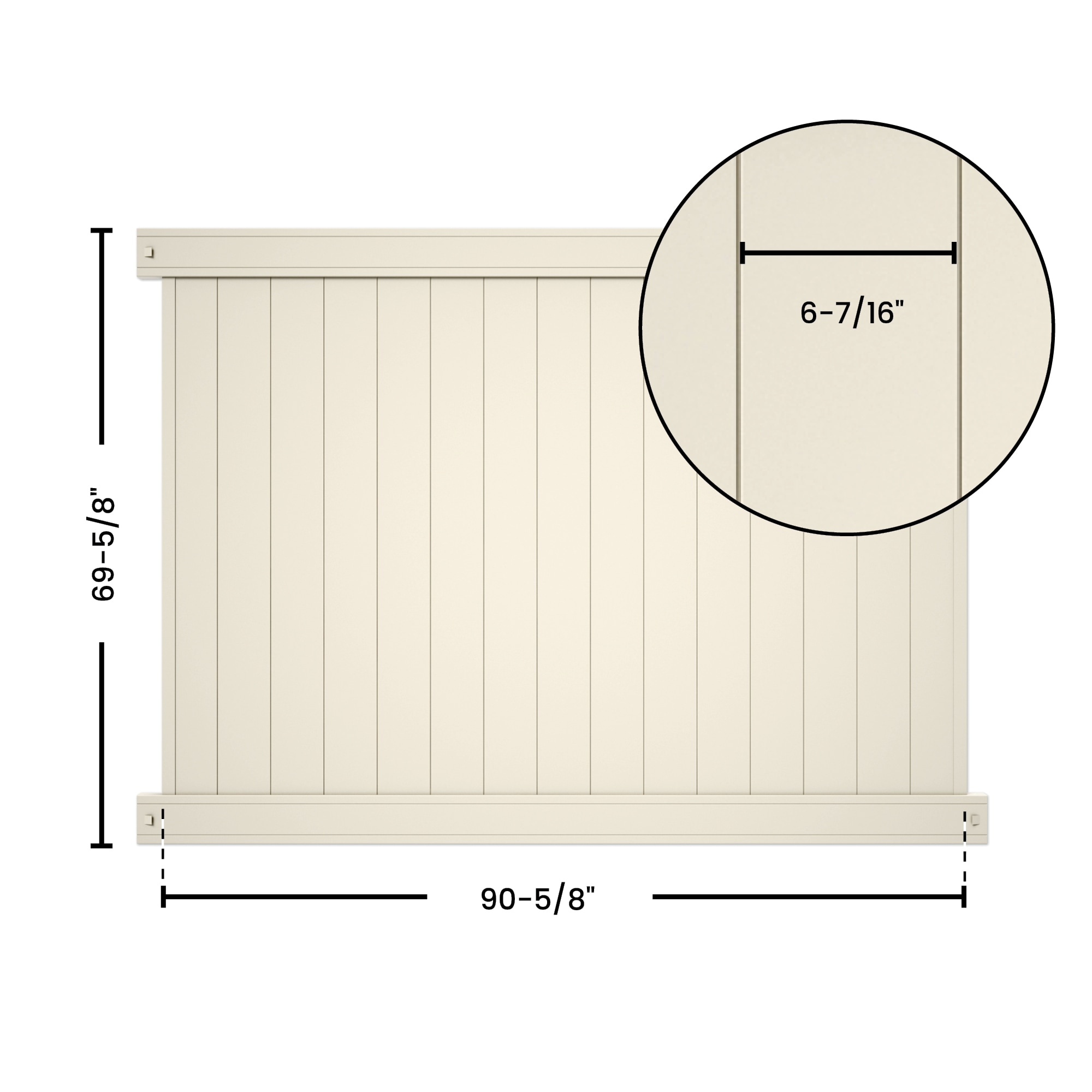 Outdoor Essentials 128015 Vinyl-Fence-Panels - View #7