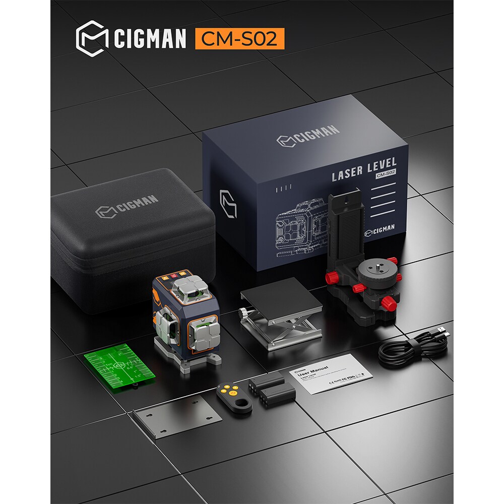 CIGMAN CM-S02 Laser-Level - View #10