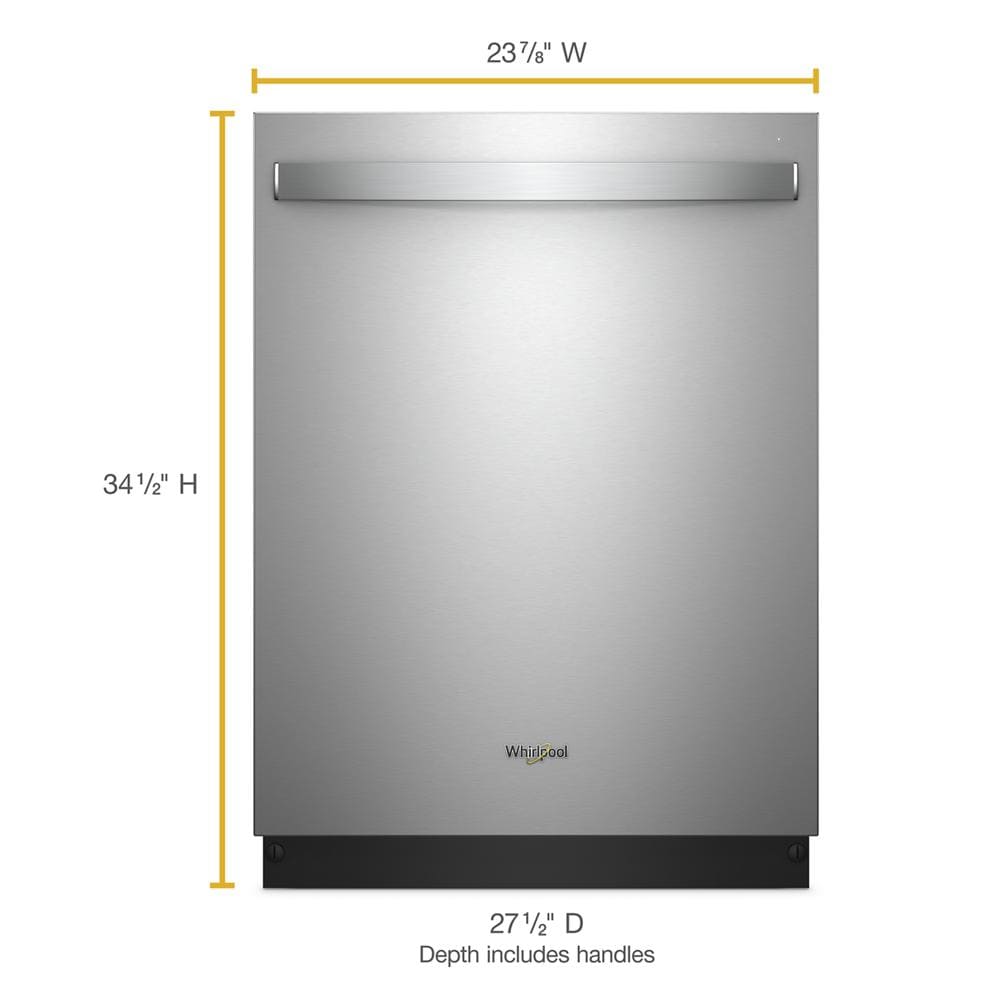 Whirlpool Heavy-Duty Portable Dishwasher with 1-Hour Wash Cycle (WDP37 –  stlapplianceoutlet
