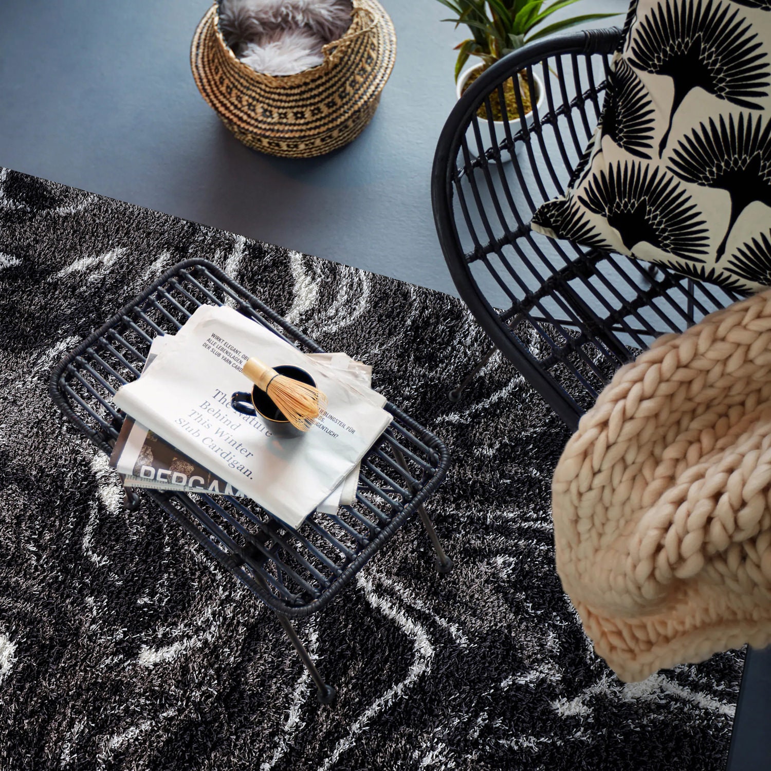 World Rug Gallery WR125ANTHRACITE8X10 rugs - View #7