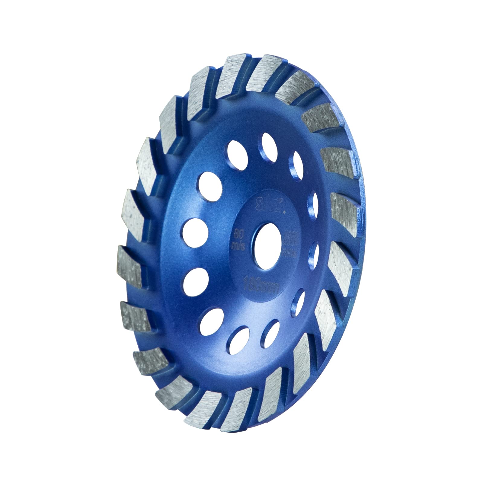 Ahfiwaso Diamond Concrete Grinding Wheel 7 Inch 1 Piece for Angle Grinder Stone Marble Granite Cement Surface Removal Wet Dry Use 180 x 22 2 MM #LAH0628H011