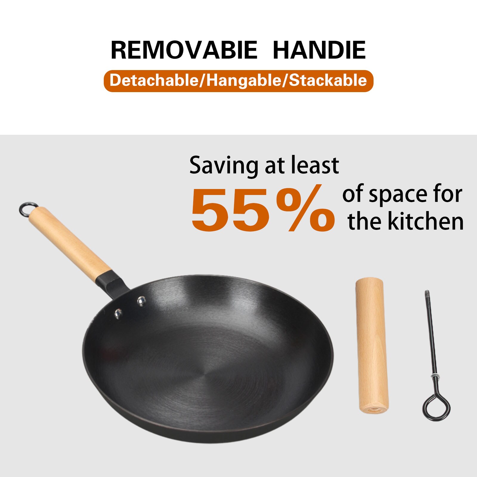 LTMATE LSVOCR-08-BLK Cooking-Pans-Skillets - View #5