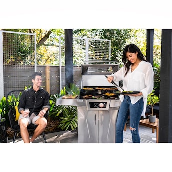 Gennemvæd tack hagl Char-Broil Cruise Series Stainless Steel Liquid Propane Gas Grill in the  Gas Grills department at Lowes.com