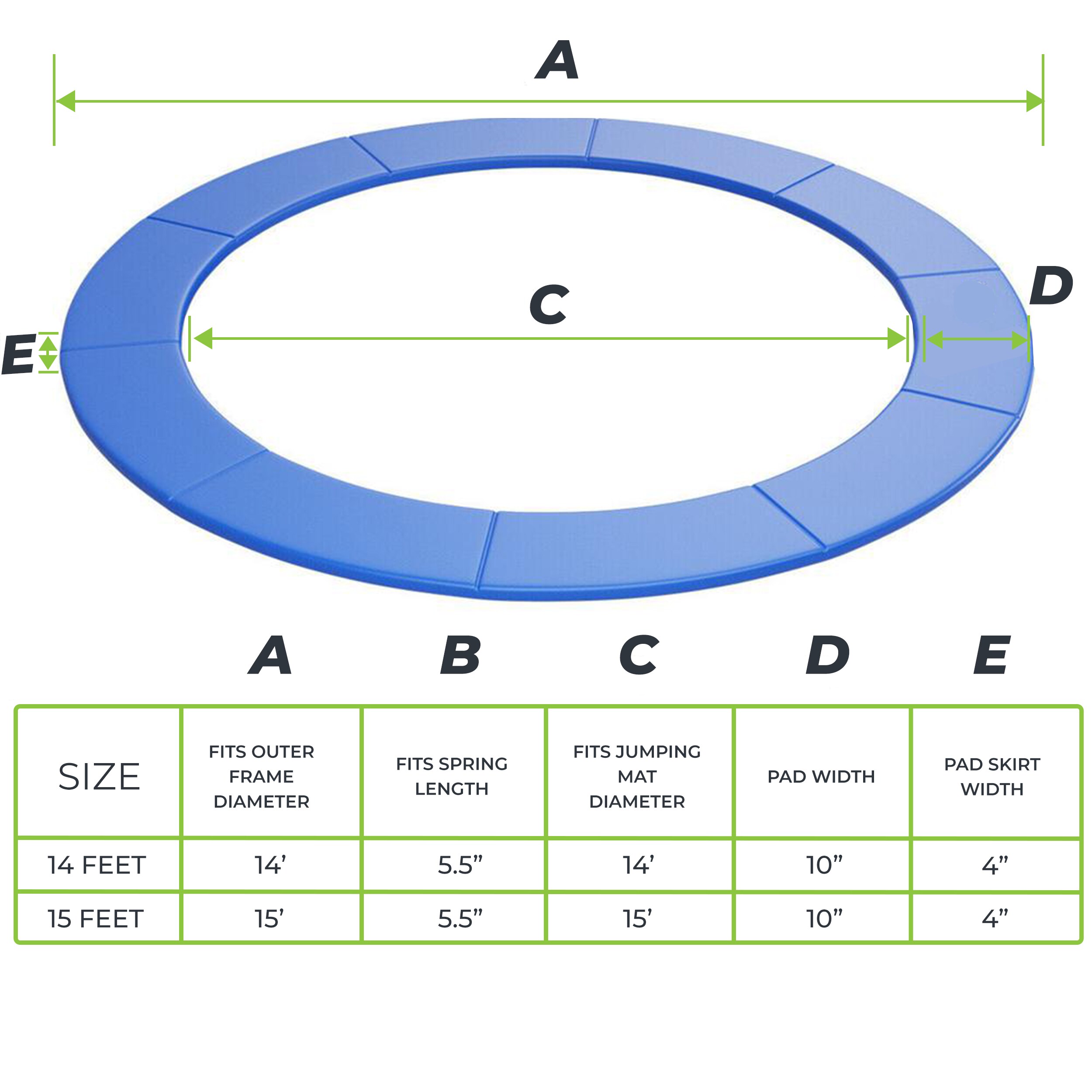 Pure Fun 9715FPB Trampoline-Accessories - View #2