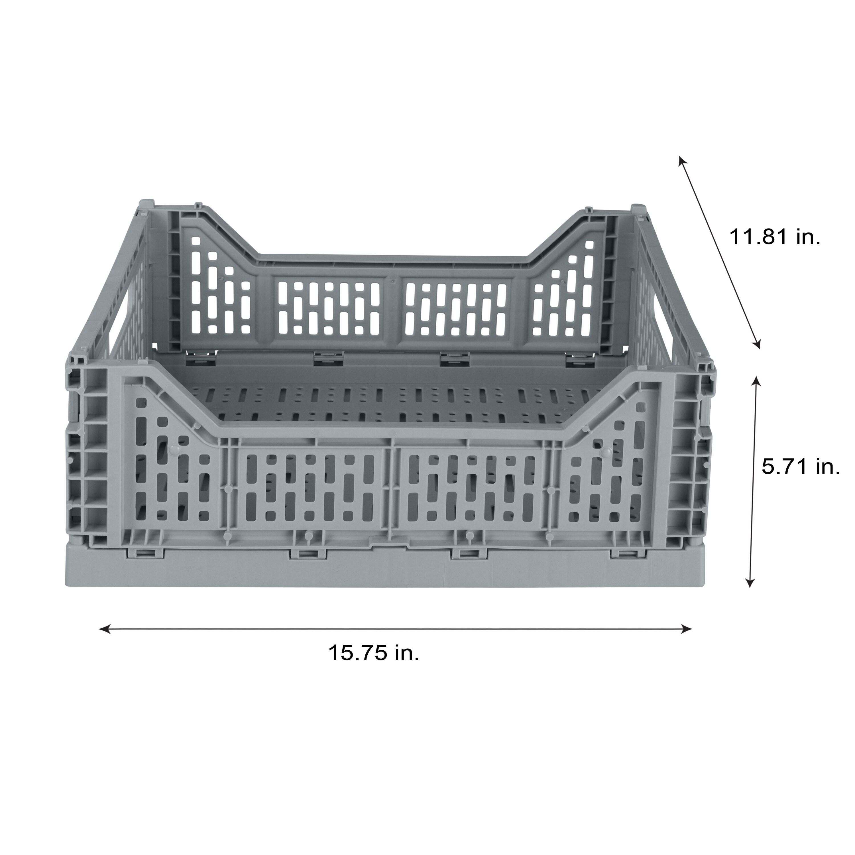 Simplify 21327-GREY Bins-Baskets - View #4