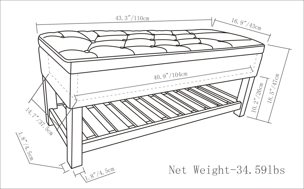Simpli Home AXCOT-260-CR Indoor-Ottomans - View #12