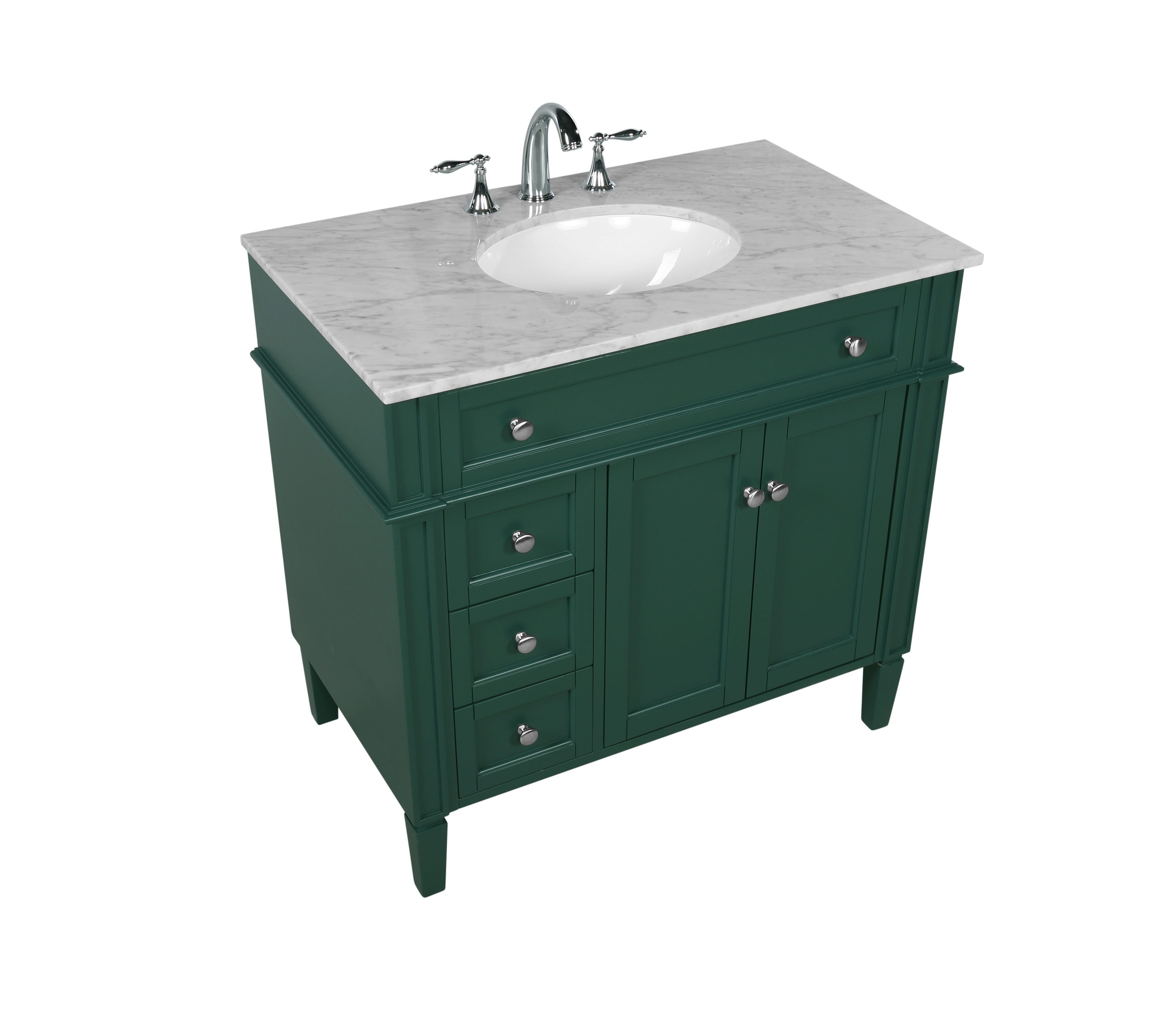 Elegant Decor HF37608GN Bath-Vanity-Combo - View #9