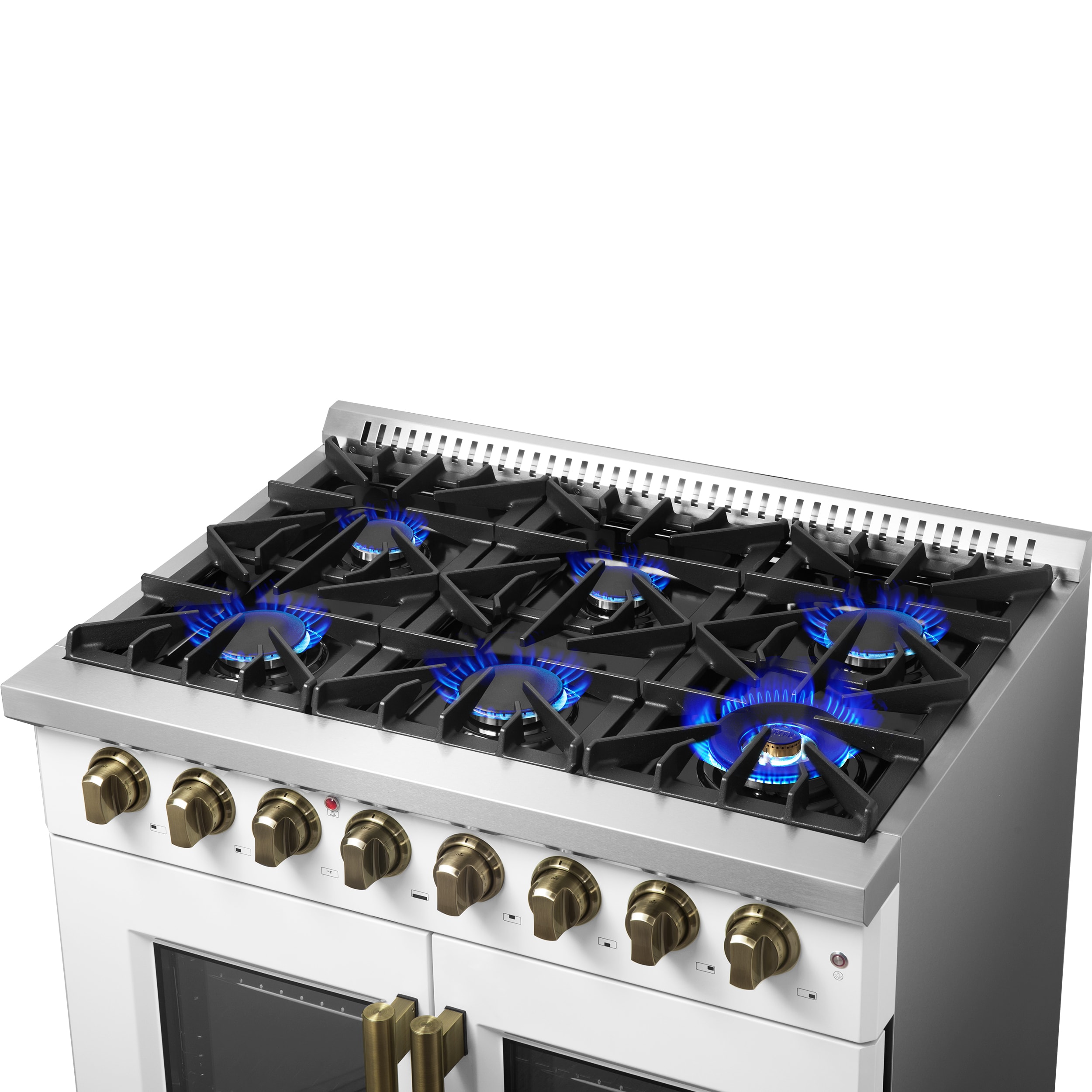 FORNO FFSGS6356-36WHT Dual-Fuel-Ranges - View #12