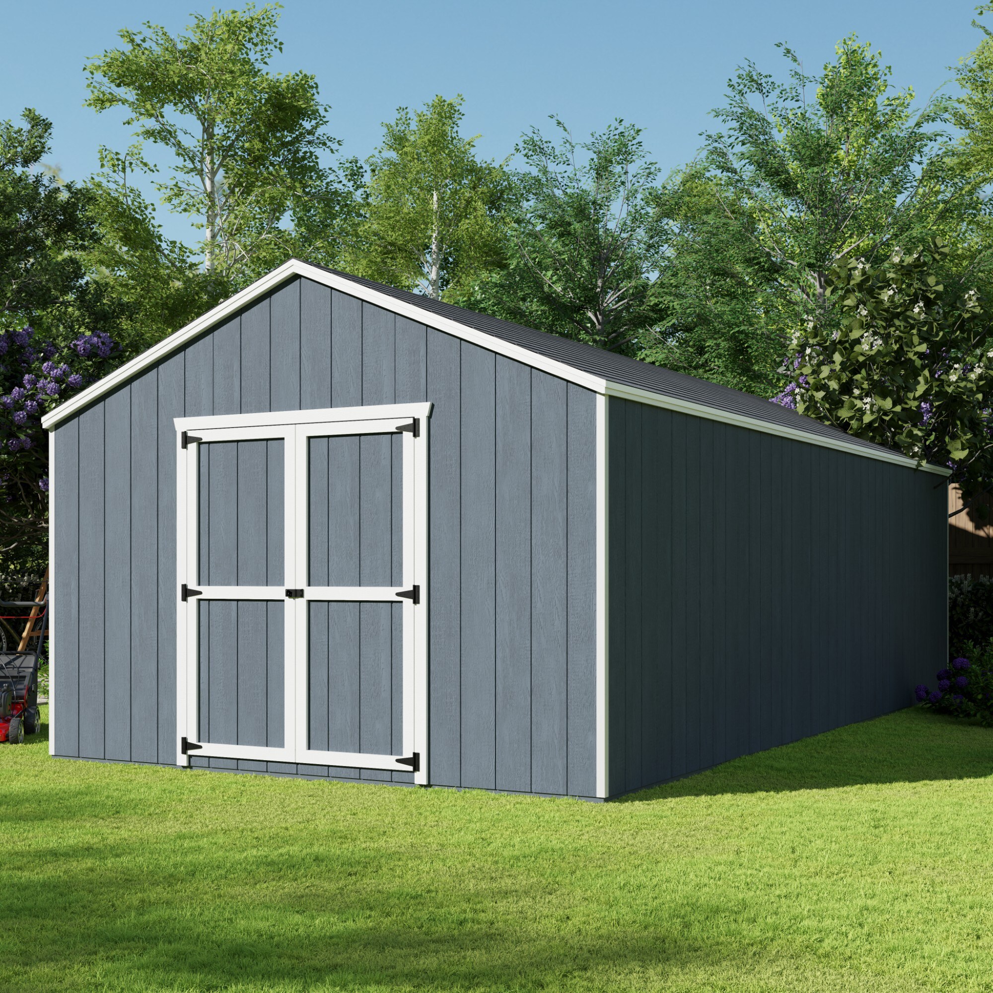 Little Cottage Co 12X24 VGS-PC-FK Wood-Storage-Buildings - View #2