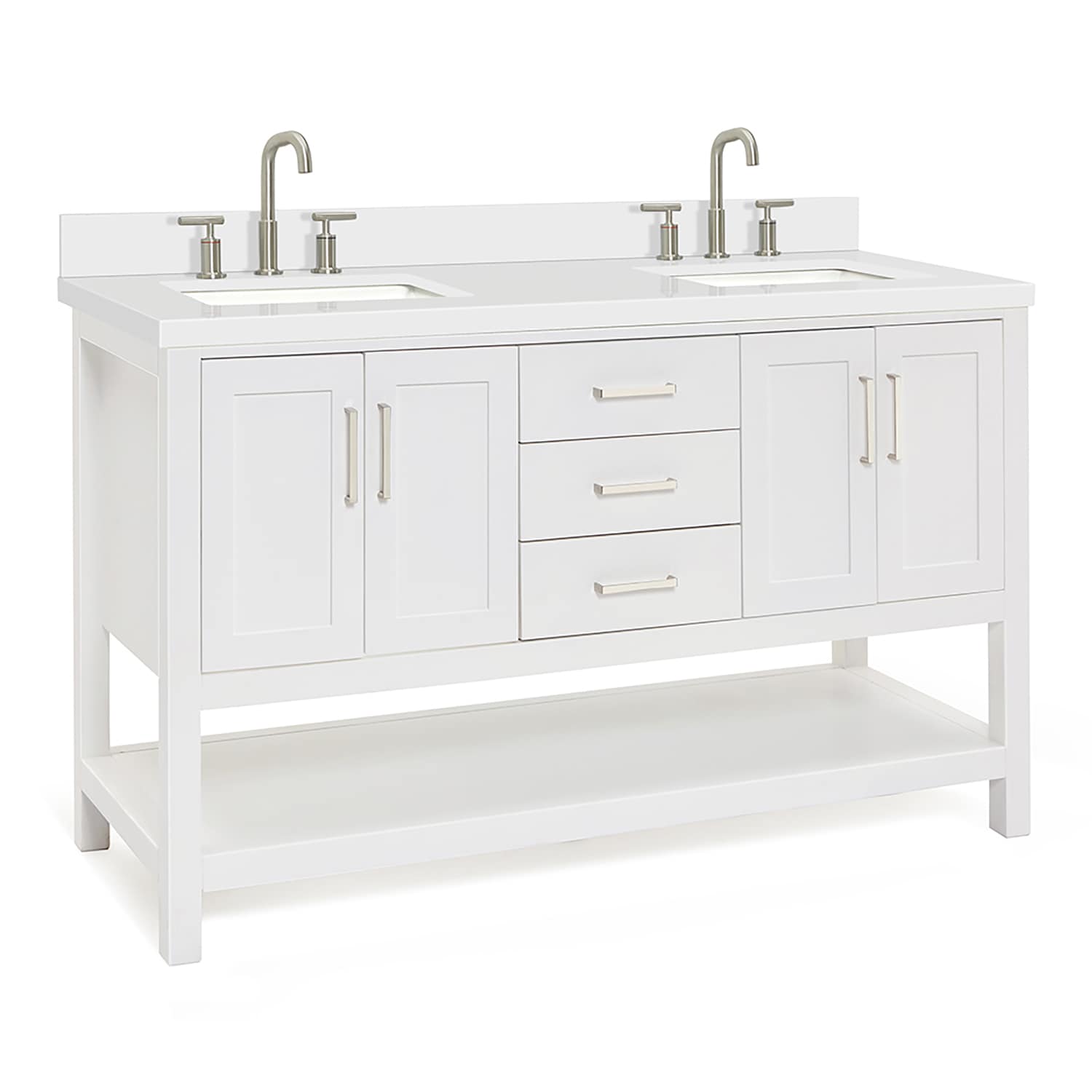ARIEL S061DWQRVOWHT Bath-Vanity-Combo - View #3