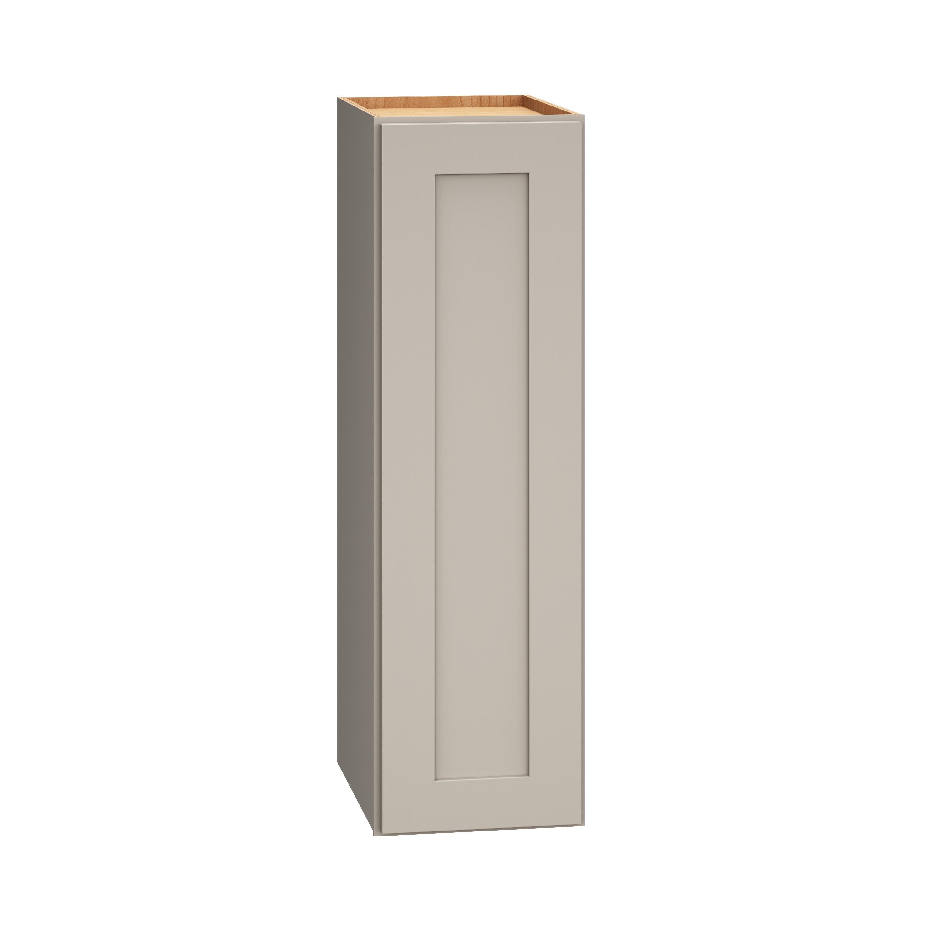 RELIABILT 333 W930R Pinnacle 9-in W x 30-in H x 12-in D Gray Wall Fully assembled Plywood Cabinet ( Recessed panel Slab )