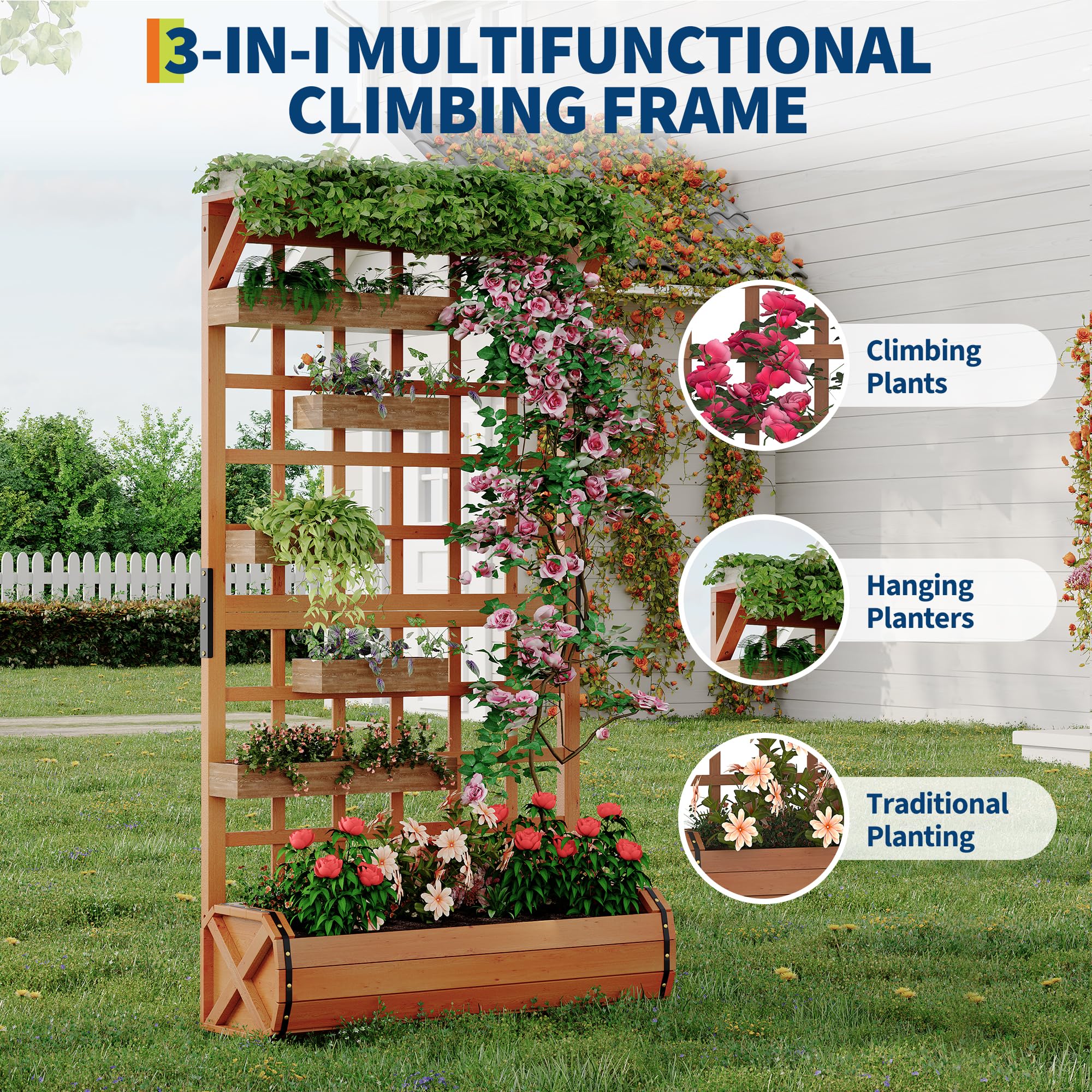 GarveeLife JJJ87-JJ1104 Raised-Planter-Boxes - View #3