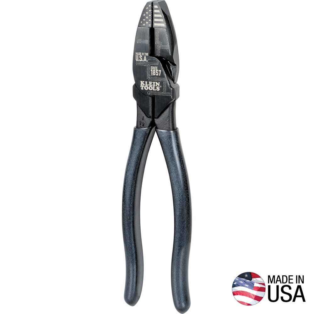 Klein Tools Limited Edition 166th 9.33-in Electrical Lineman Pliers ...