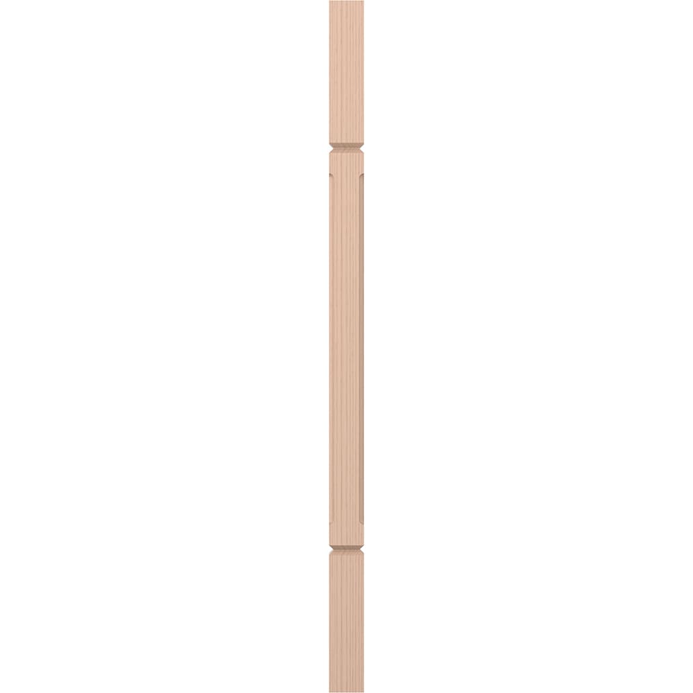 L.J. Smith Stair Systems LJC-5360V-M 34 34-in x 1.75-in Unfinished Maple Pin Top Stair Baluster